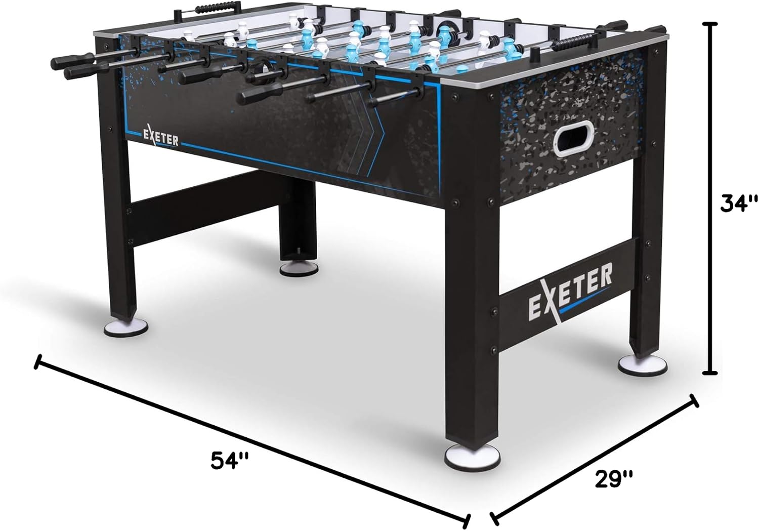 EastPoint Sports 60-Inch Official Competition Size Foosball Table - Foosball Game Table and Foosball Ball Set Complete with Quick-Connect Rods and