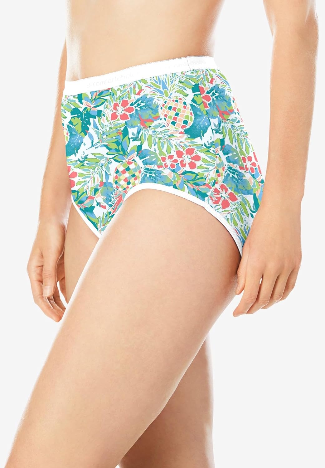 Comfort Choice Full Coverage Cotton Brief 10-Pack
