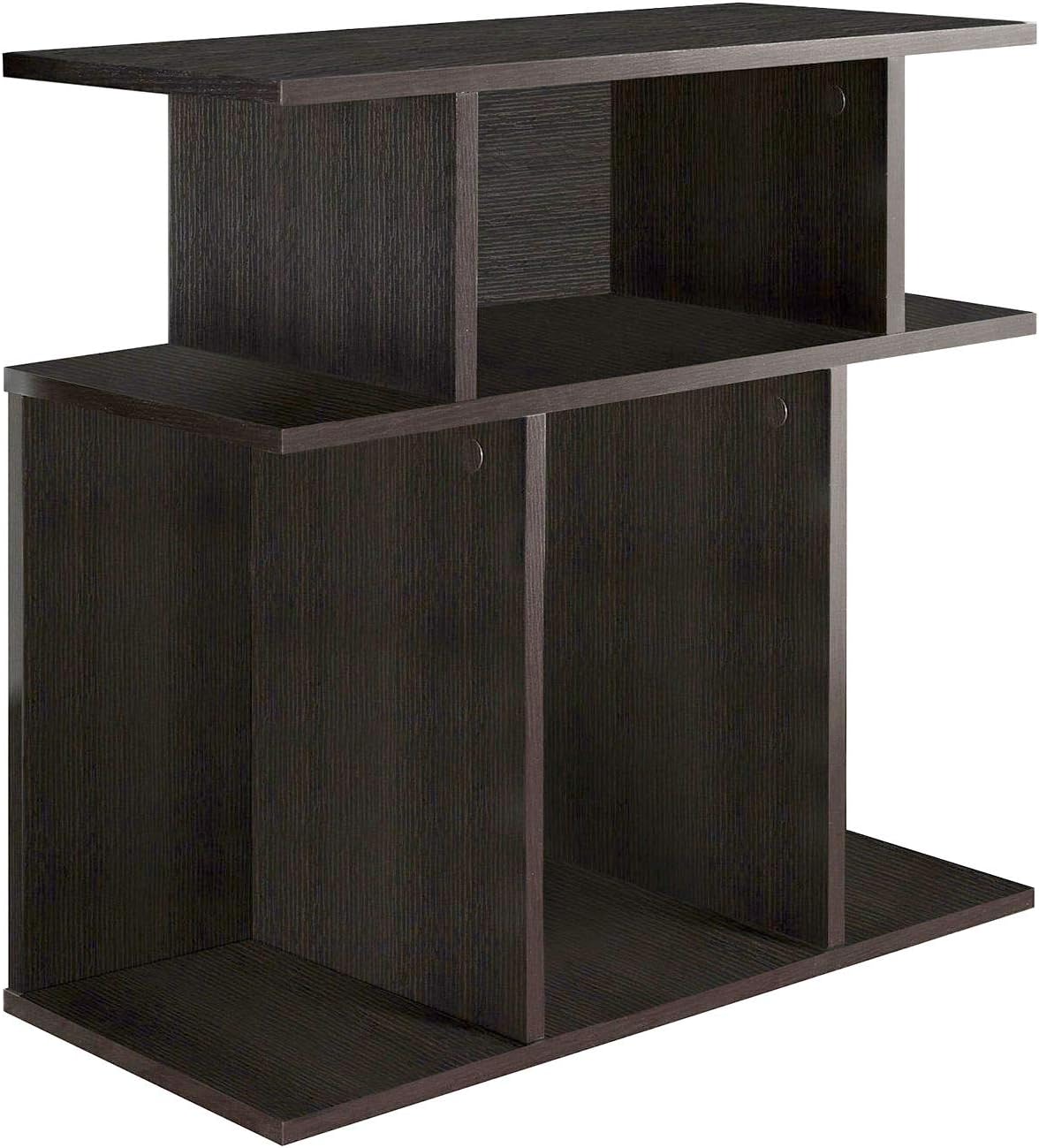 Monarch Specialties , Accent Side Table, Cappuccino, 24H"