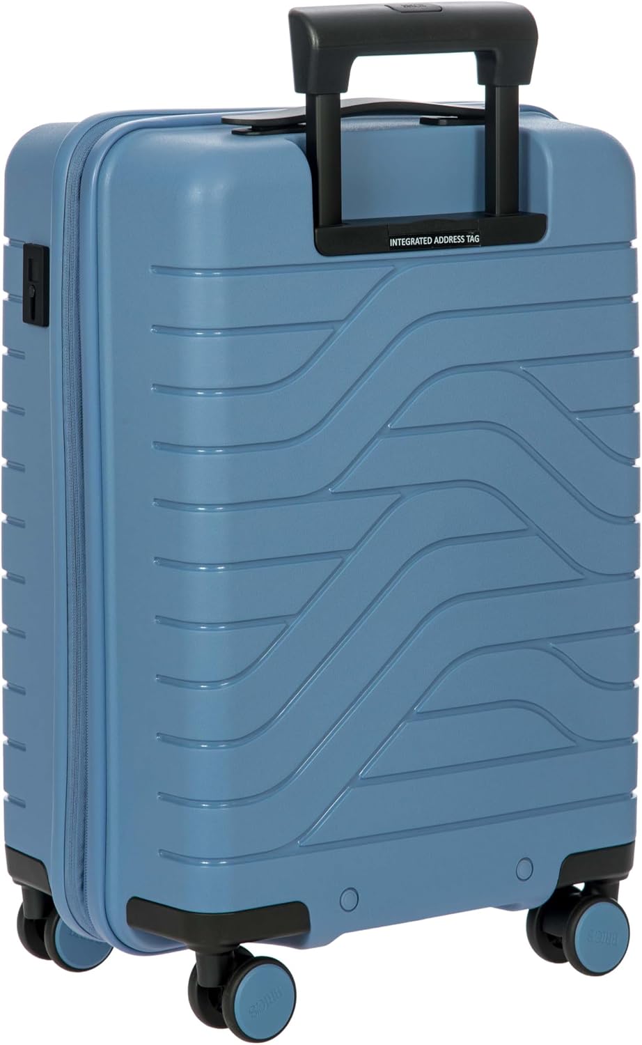 Bric's B|Y Ulisse Checked Luggage with Spinner Wheels – Expandable Lightweighted Hard Shell Suitcase, TSA Combination Lock - Removeable Wash Bag Included - 30 Inch, Mango