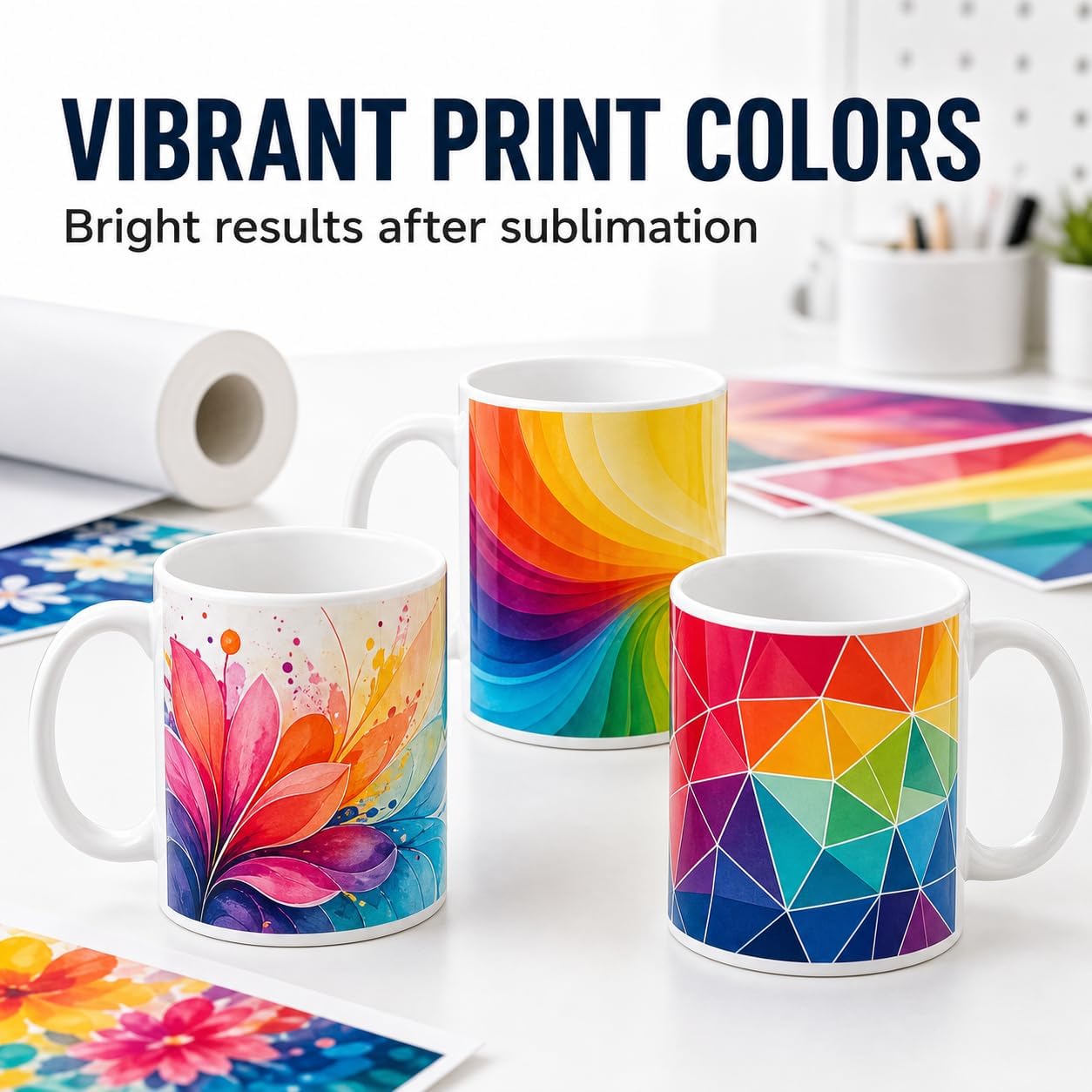 36 Pack Sublimation Mugs 11oz White Blank Ceramic Coffee Mugs with Individual White Boxes, AAA Grade with Premium Coating for Heat Press DIY