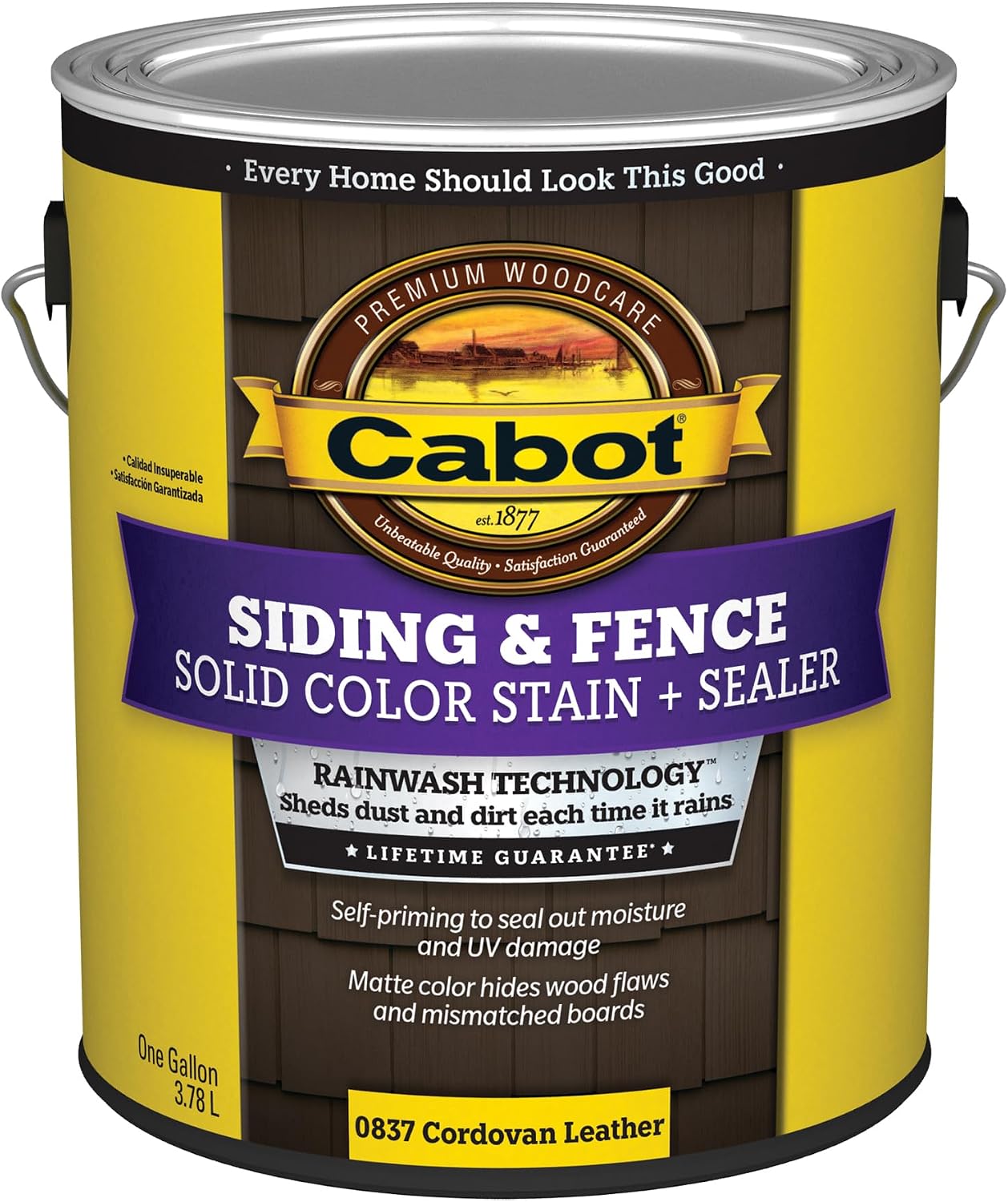 Cabot 140.0003005.007 Wood Toned Deck & Siding Stain, Pacific Redwood