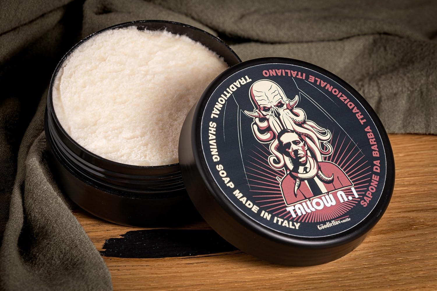 Goodfellas' Smile Tallow No.1 Shaving Soap, Made in Italy