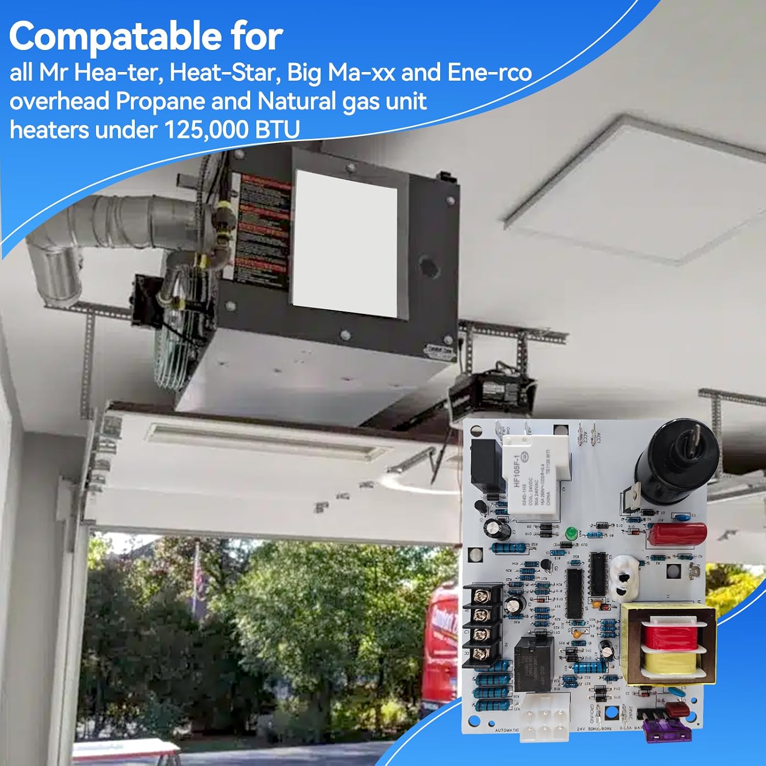60105 Control Board Fit for Mr Heater, Enerco