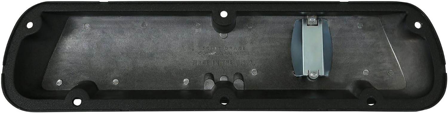 Aluminum Valve Covers with Official 289" "Powered by Ford Lettering in a Silver Powder Coated Finish, Compatible with 1964-1973 Ford Mustang