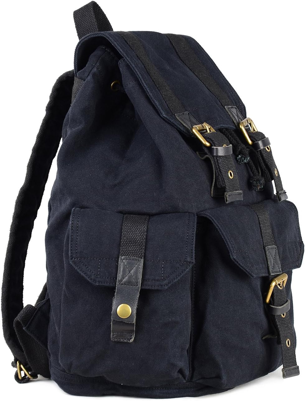 GOOTIUM 21101AMG Specially High Density Thick Canvas Backpack Rucksack, Field Tan, Large