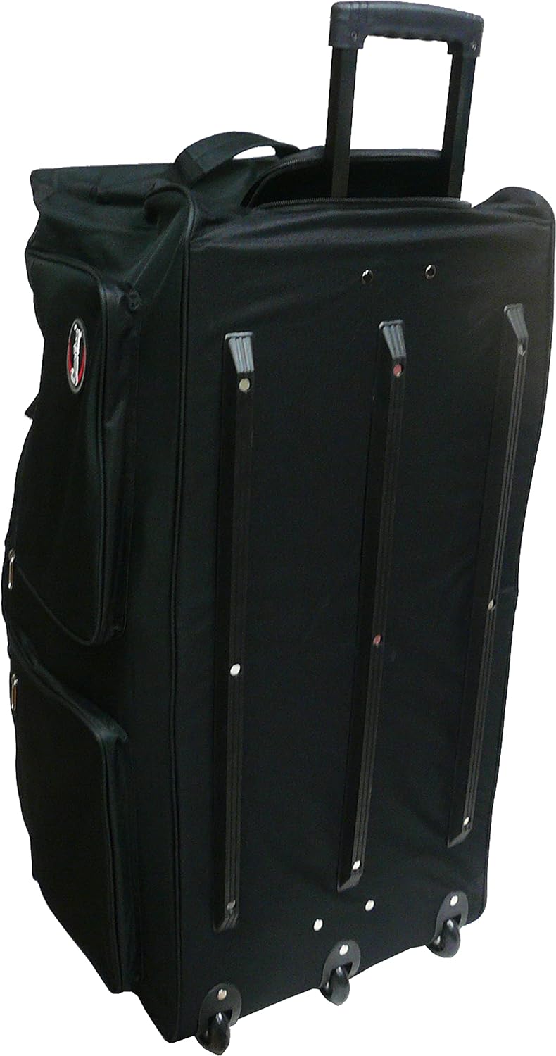 36" Rolling Duffle Bag Travel Wheeled Luggage Suitcase