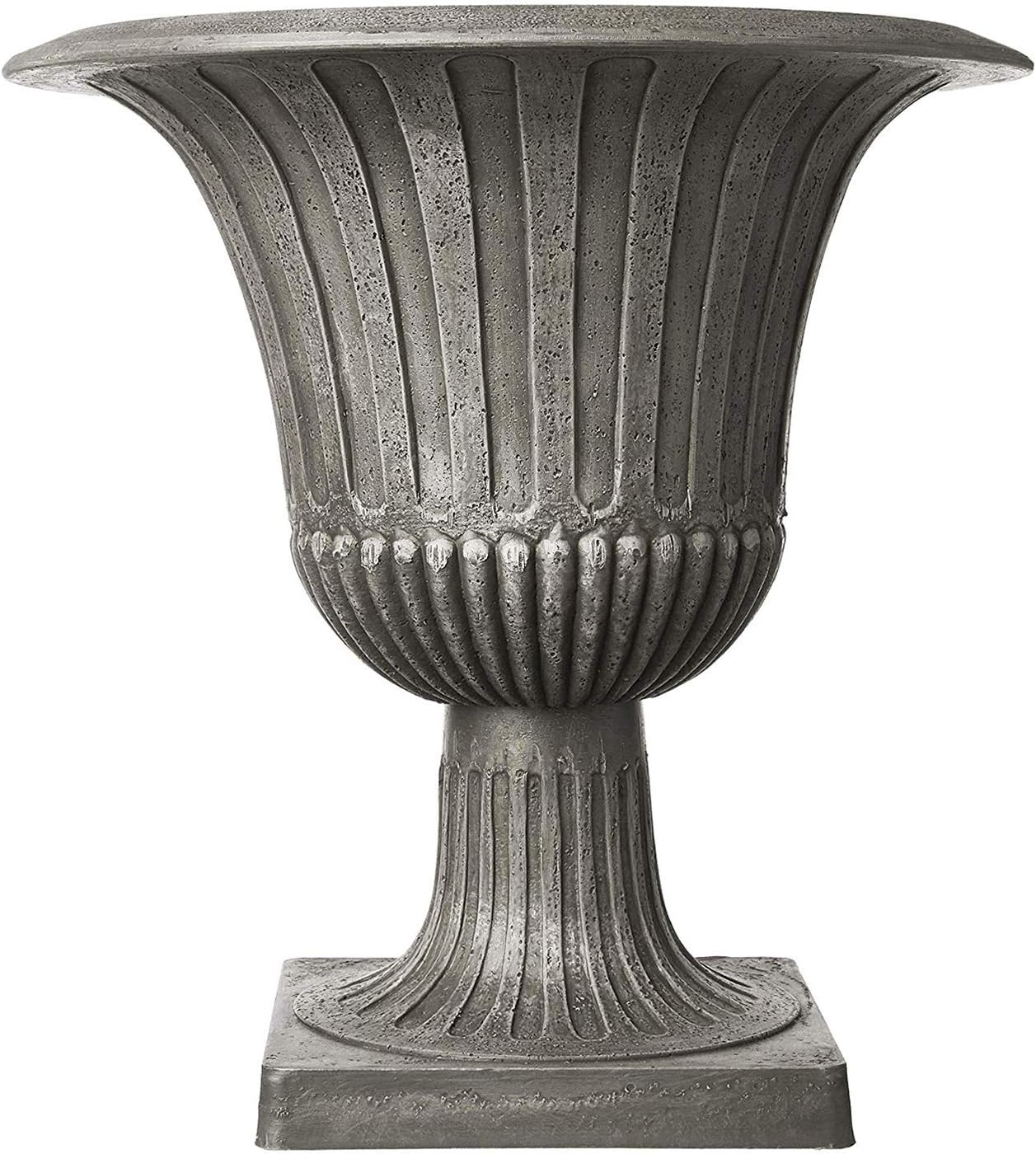 PSW HU40BK Bristol Urn Planter, 16 by 18-Inch, Black