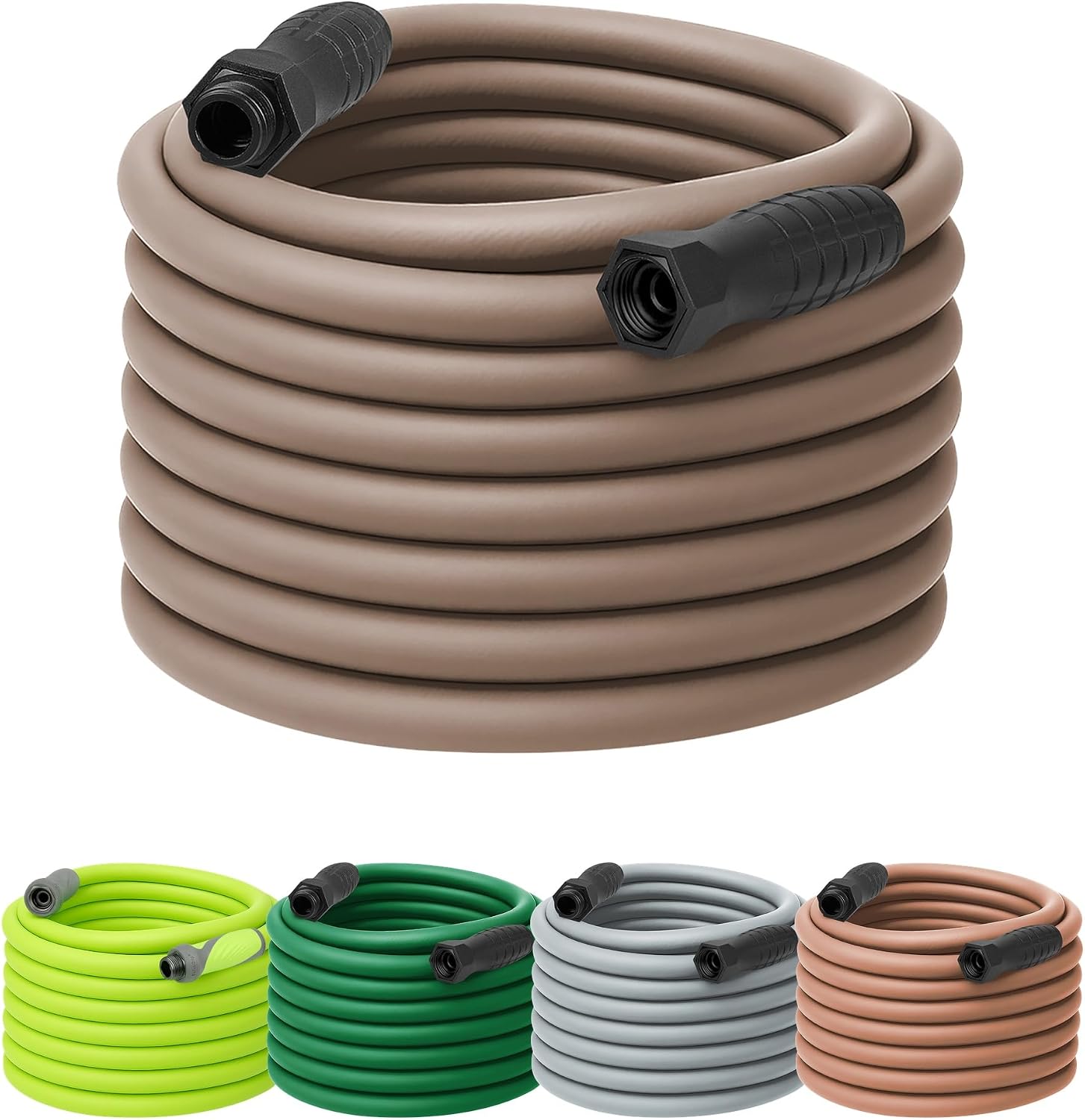 Flexzilla Garden Hose 5/8 in. x 50 ft., Lightweight All-Weather Water Hose, Durable and Flexible, Leak-Free Connections
