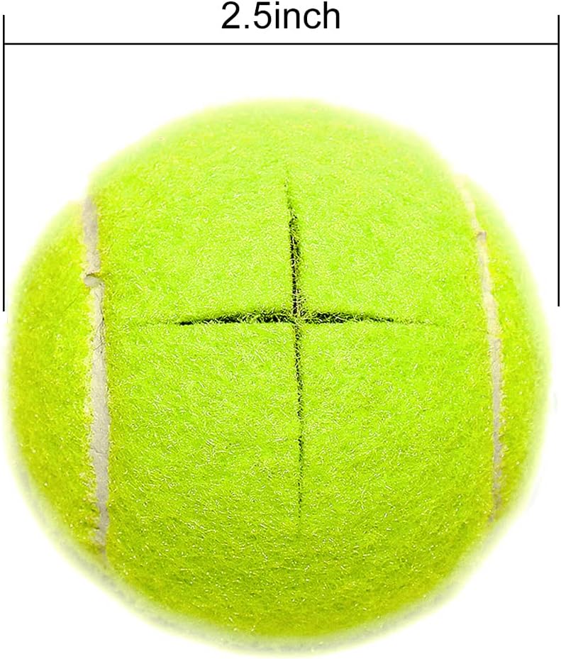 URBEST Walker Tennis Balls 4pcs Precut Heavy Duty Tennis Balls for Walkers