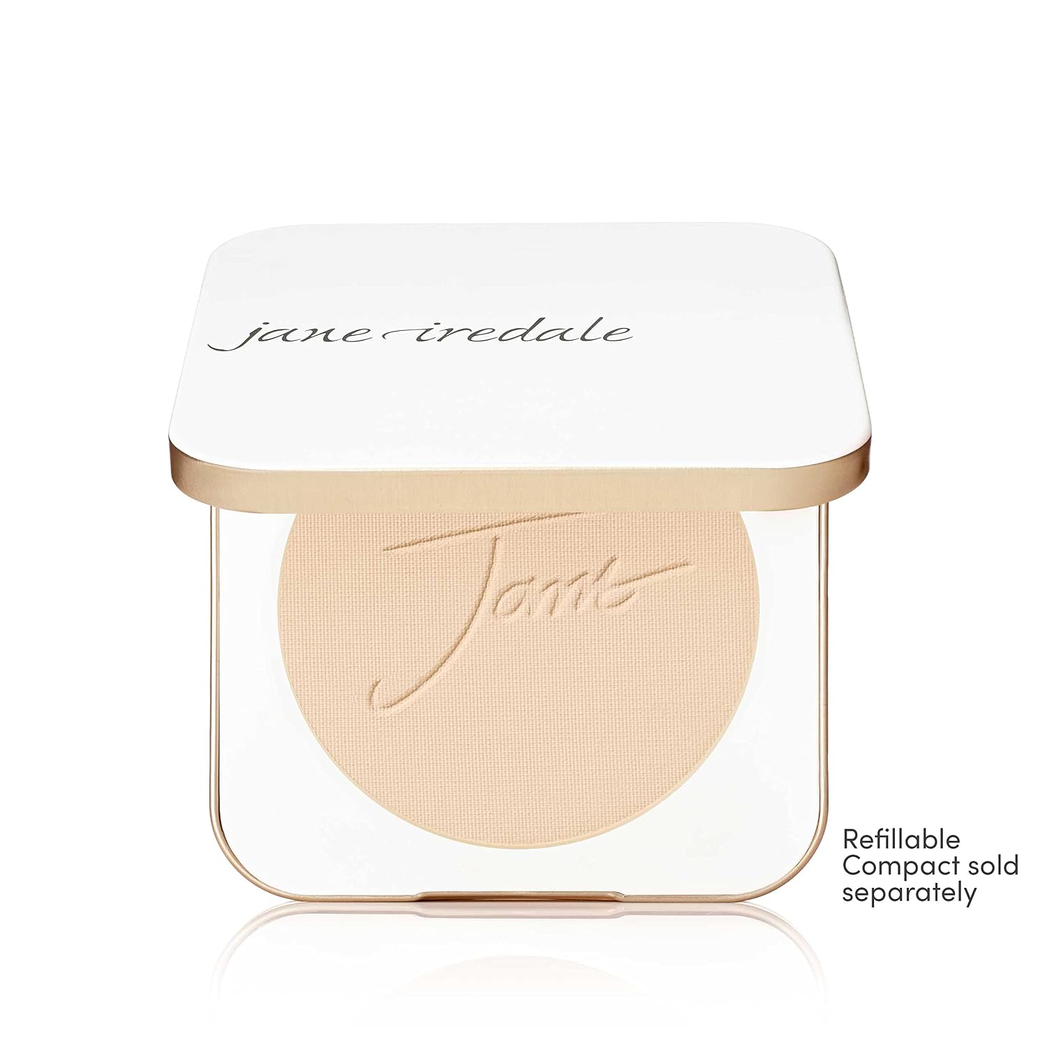 jane iredale PurePressed Base Mineral Foundation Refill or Refillable Compact Set| Semi Matte Pressed Powder with SPF | Talc Free, Vegan, Cruelty-Free