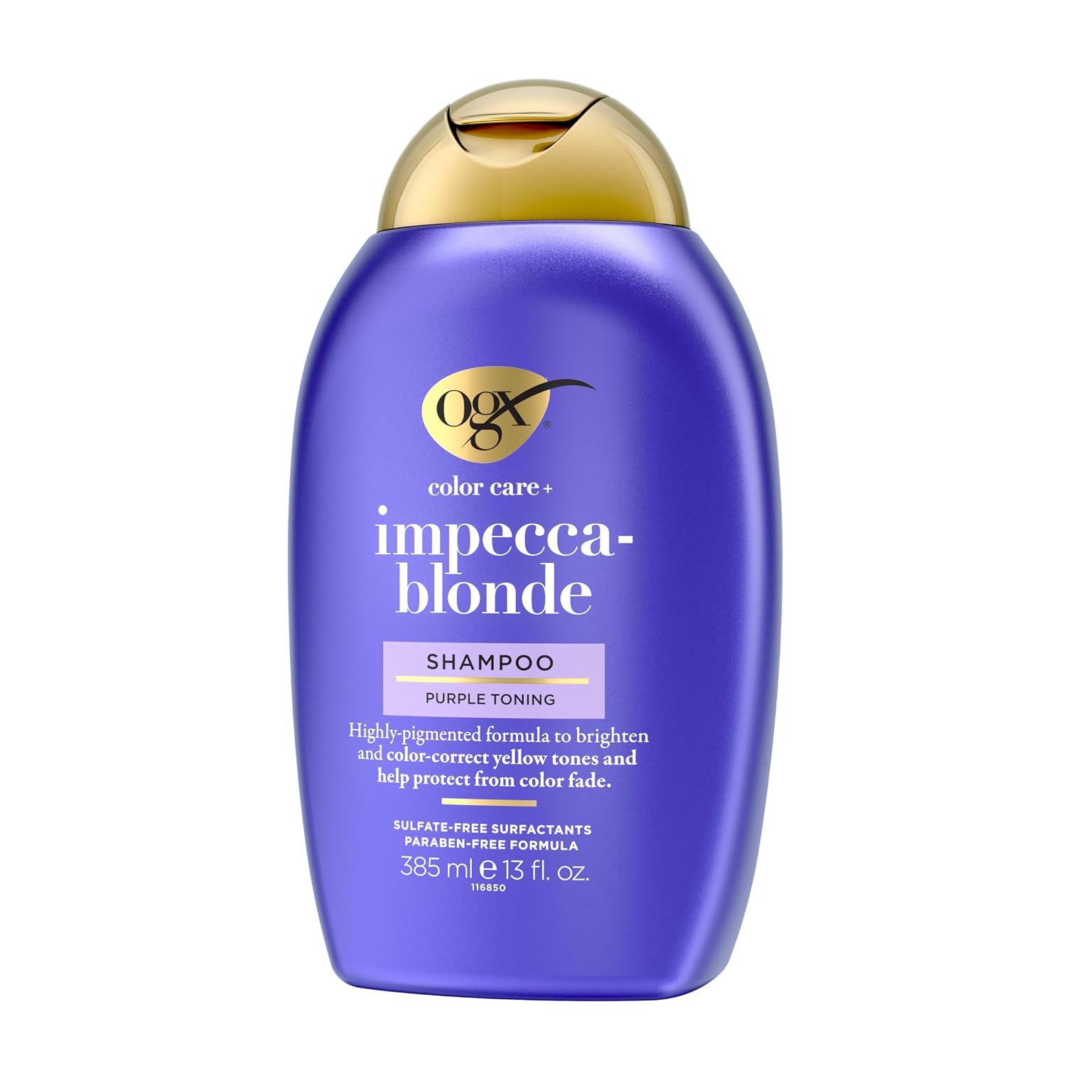 OGX Color Care + Impecca-Blonde Purple Shampoo, 13 fl oz