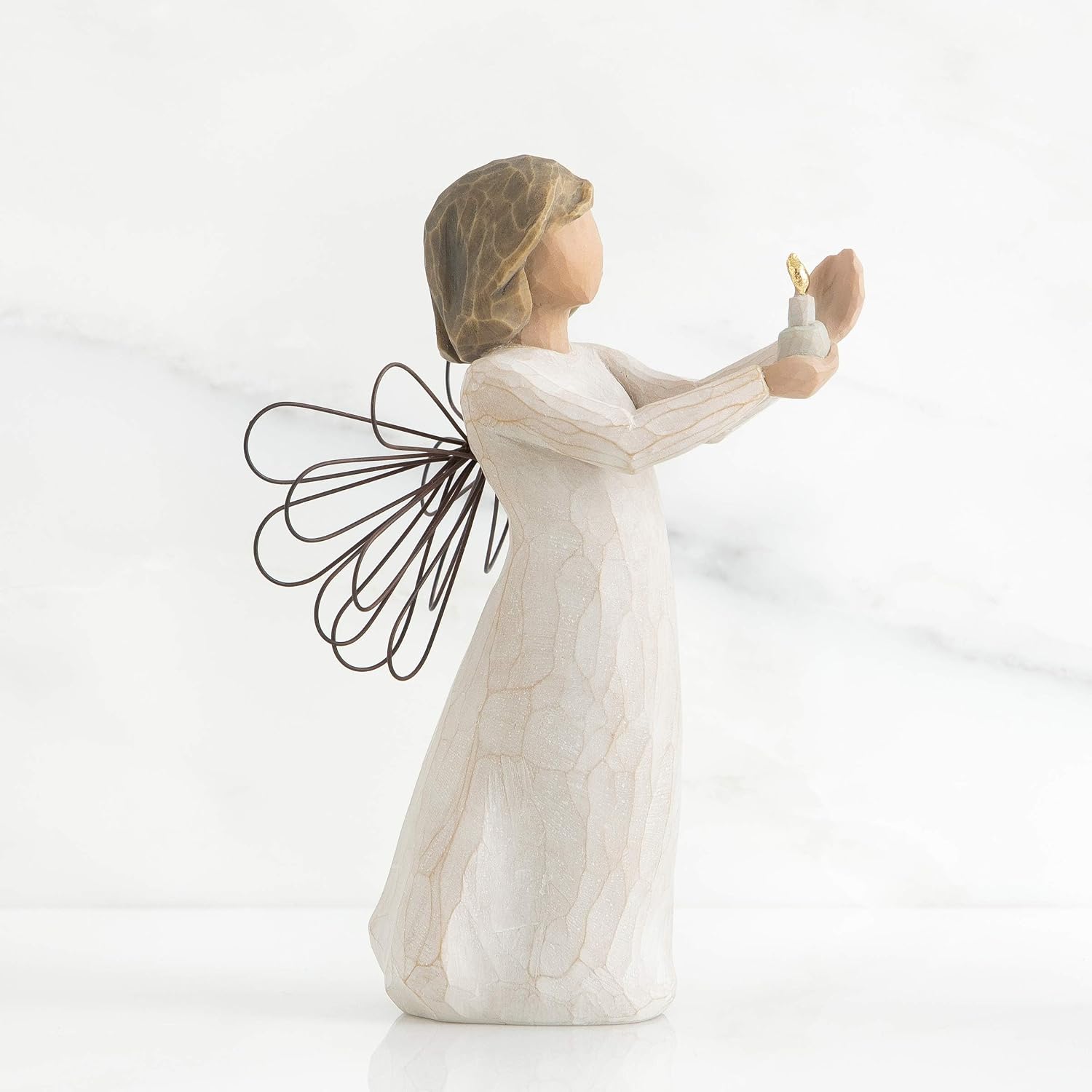 Willow Tree Angel of Hope, Sculpted Hand-Painted Figure | Offering Comfort, Healing, Love and Caring, Cast from a Susan Lordi Original Carving