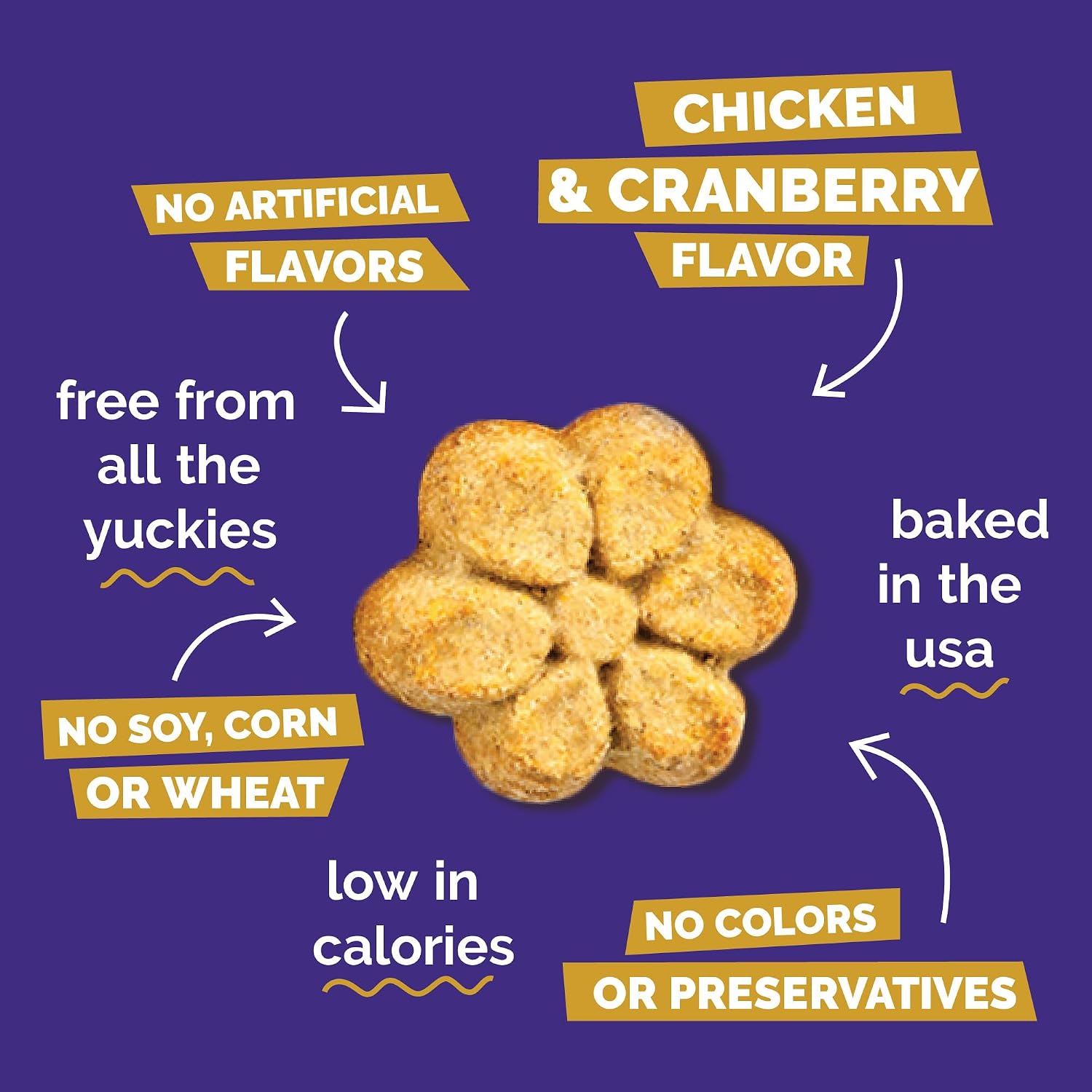Fruitables Baked Dog Treats, Low Calorie Treats, Pumpkin & Banana, 7oz | Healthy Dog Treats, Training Treats, Crunchy Dog Biscuits, Limited Ingredient Recipe, Healthy Puppy Snacks, Made in USA