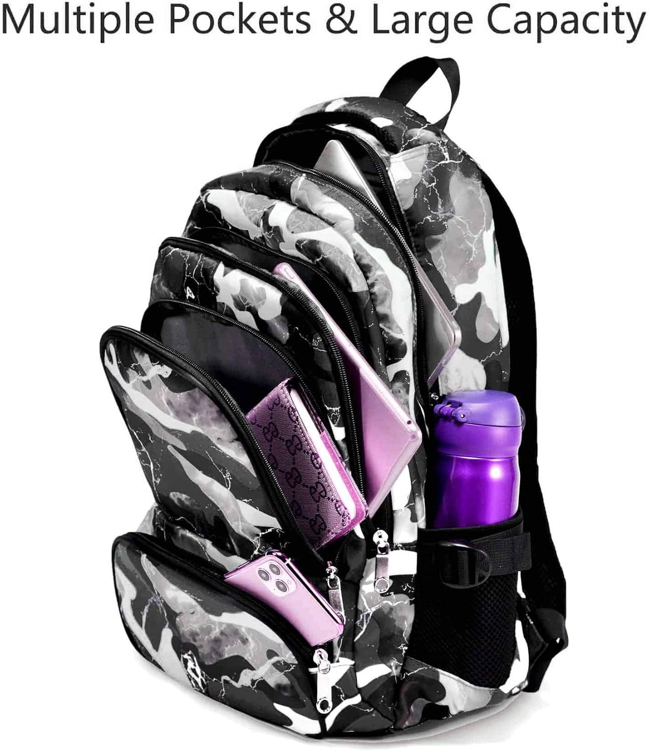 BLUEFAIRY Kids Backpack for Boys Elementary Book Bags Primary Middle School Bookbags for Childs Water Resistant Back to School Gifts Son Mochila