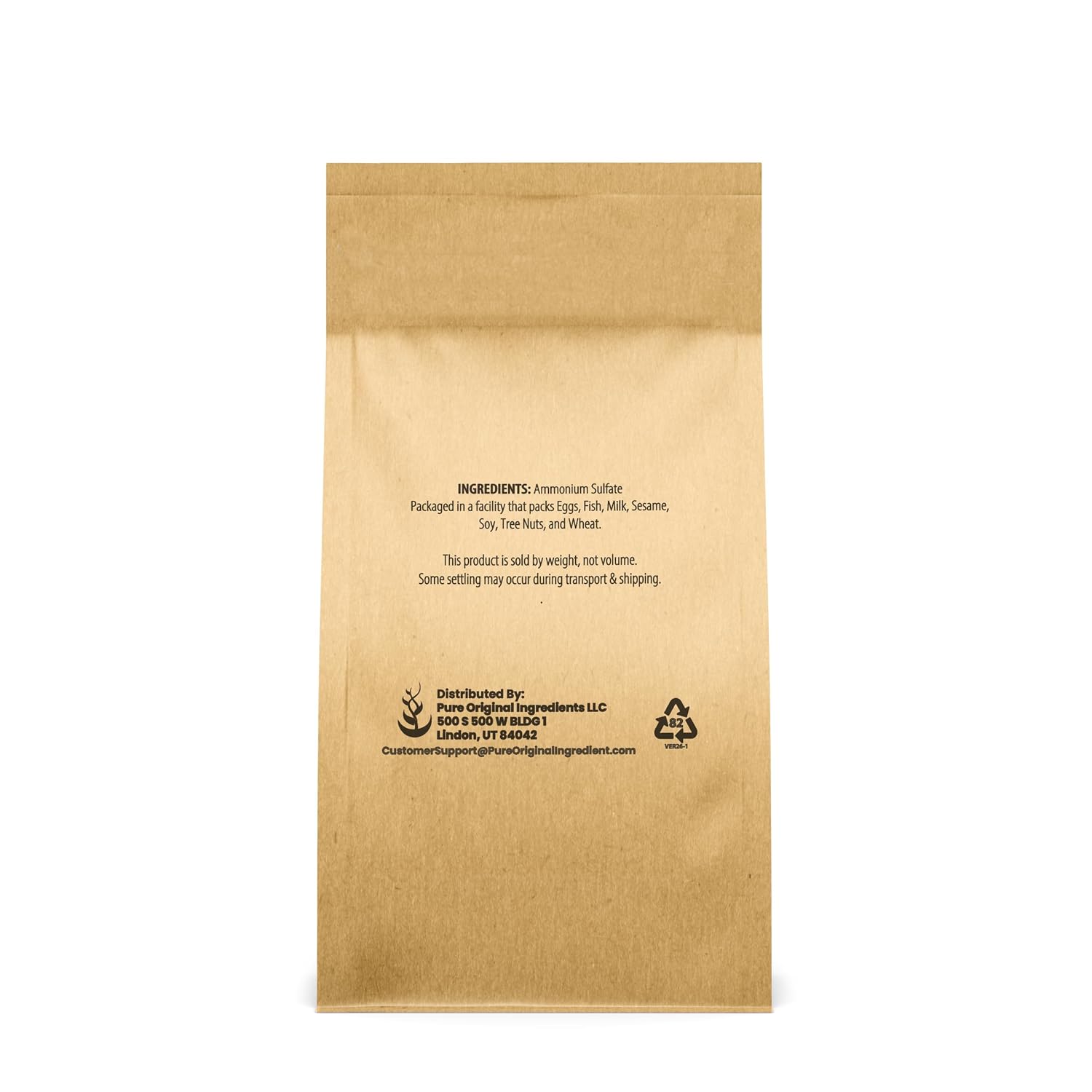 Pure Original Ingredients Ammonium Sulfate (8 oz) Soil Acidifier, Inorganic Sulfate Salt