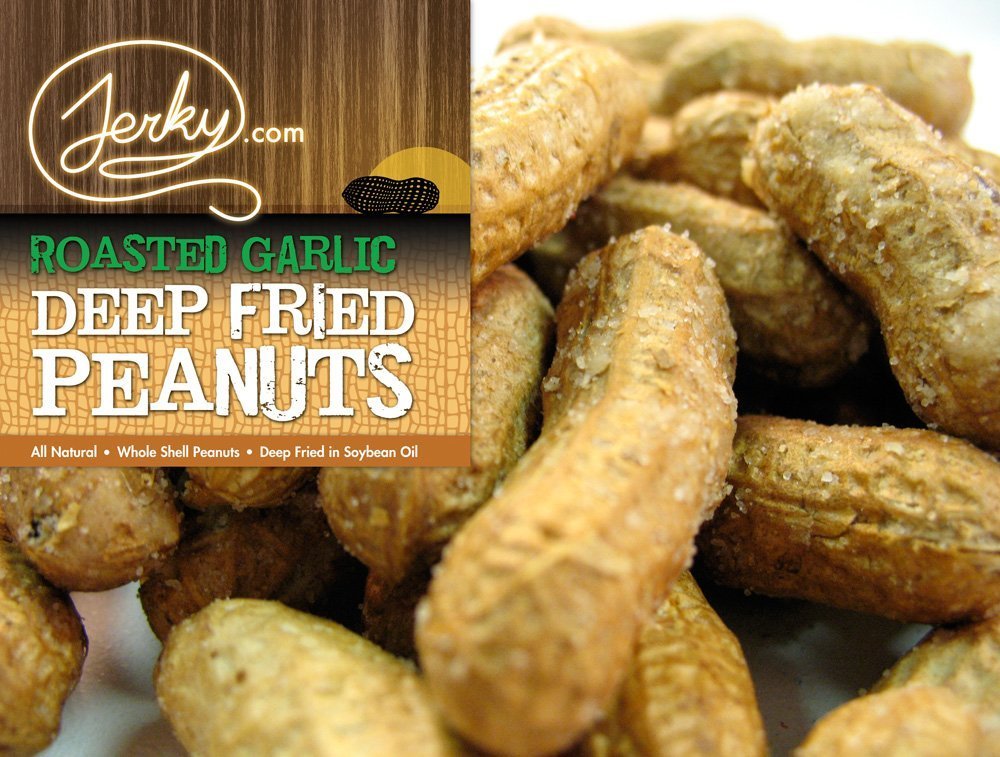 Jerky.com Deep Fried Spicy Hot Peanuts in Shell 3 Pack - Bold & Savory Peanuts - Roasted Spicy Peanuts in Shell for Human - USA Grown, Ultimate Spicy Gourmet Gift Peanuts (30oz Total)