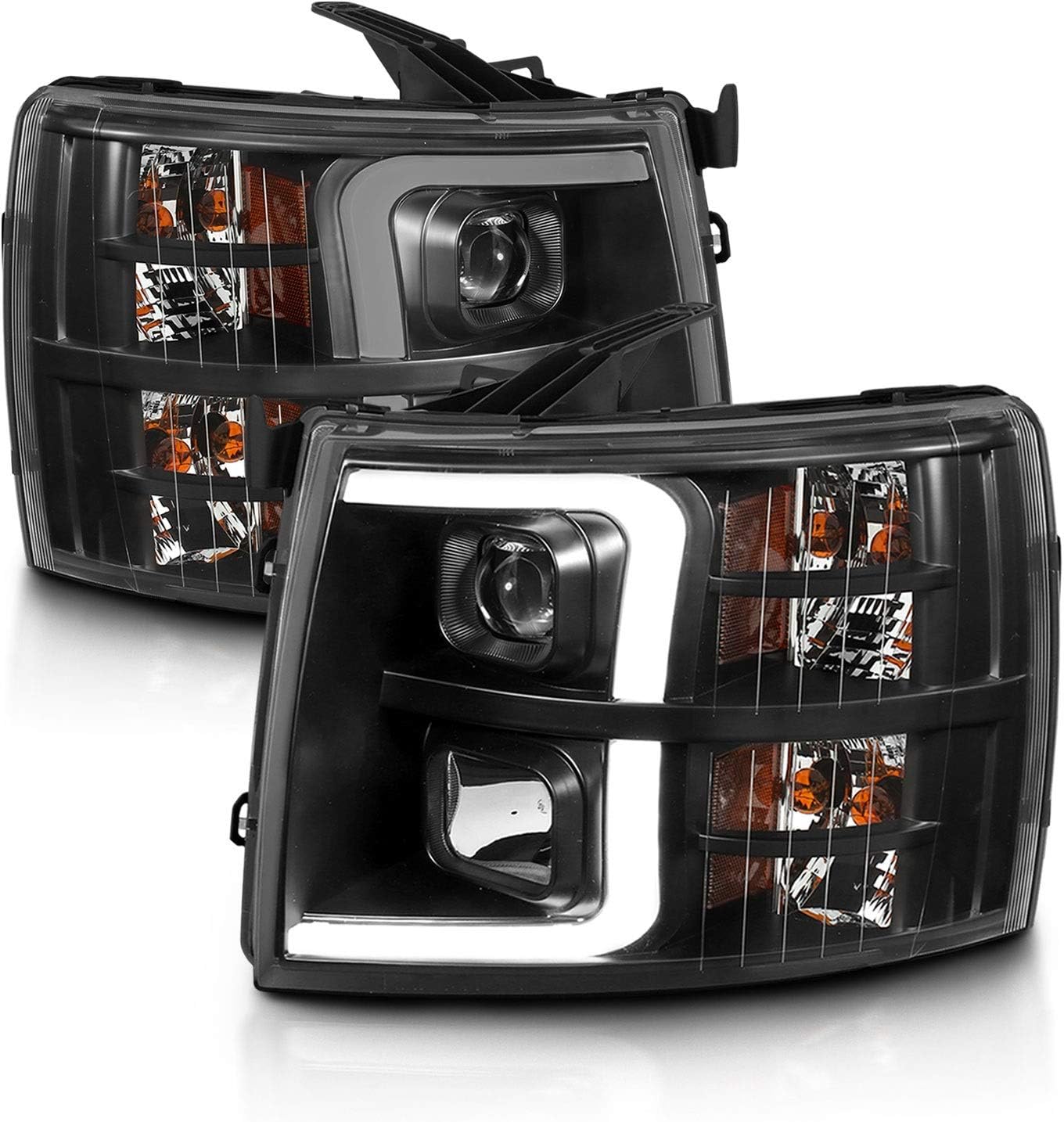 ANZO USA 111480 Projector Headlamps Fits Chevrolet Silverado 1500