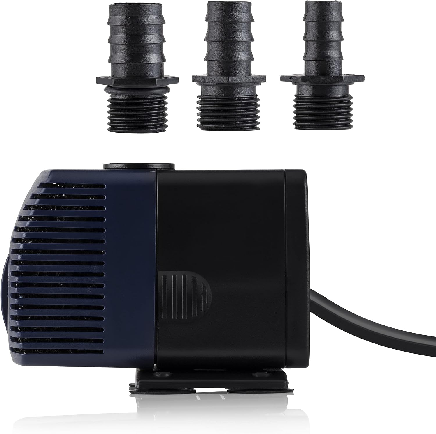 Alpine Corporation Outdoor Decor Power Head Pump for Small to Medium Fountains, Statuary, and Birdbaths with Moving Water
