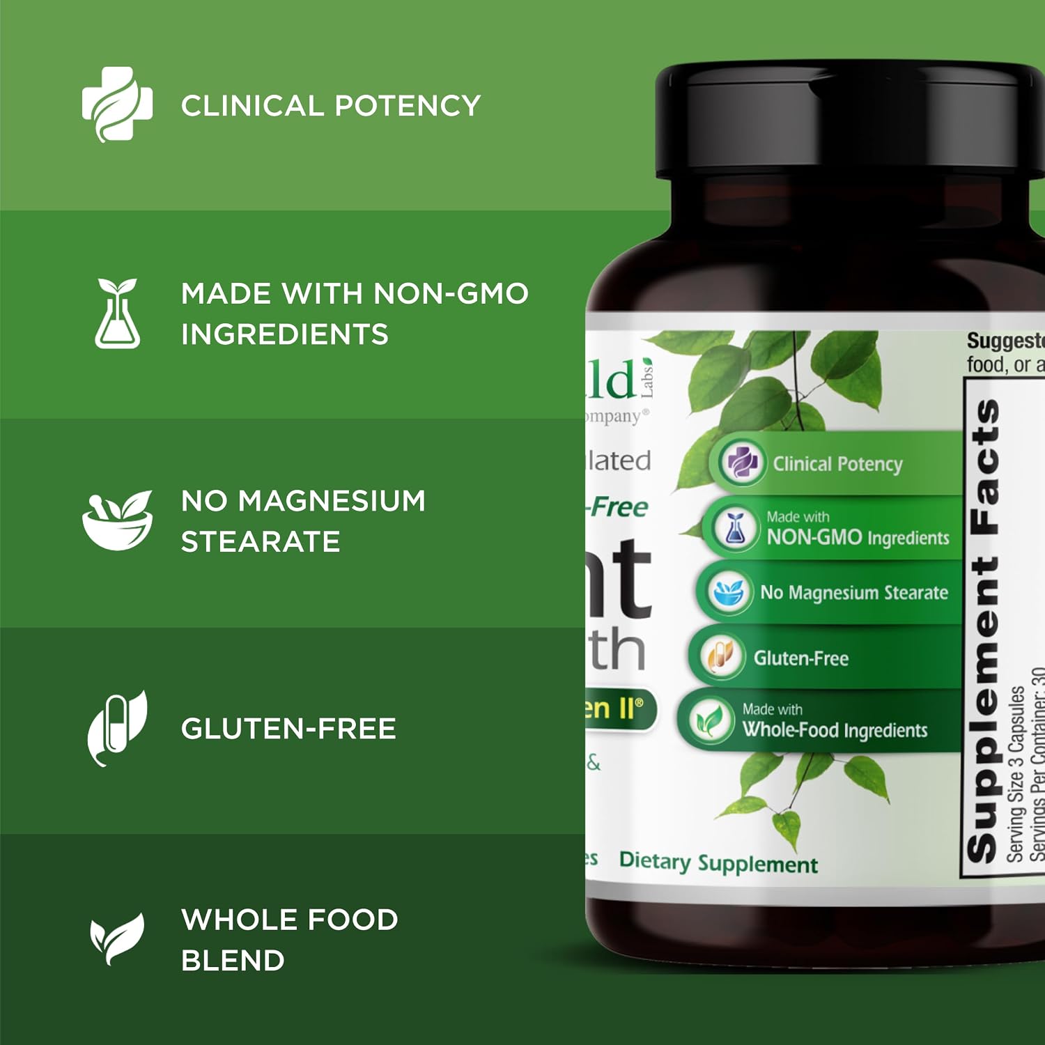 EMERALD LABS Joint Health - Biocell II Collagen, OptiMSM, Glucosamine, Meriva Turmeric Curcuminoids & More - Joint Health