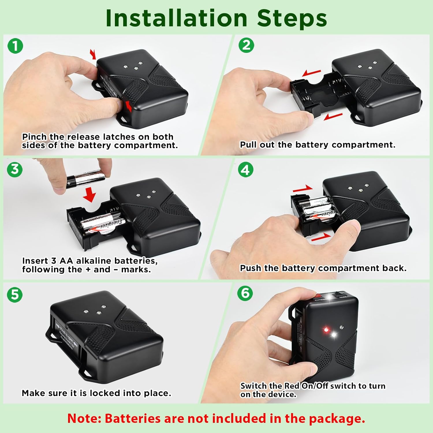 Battery Operated Ultrasonic Under Hood Rodent Repellent for Cars | Pack of 2