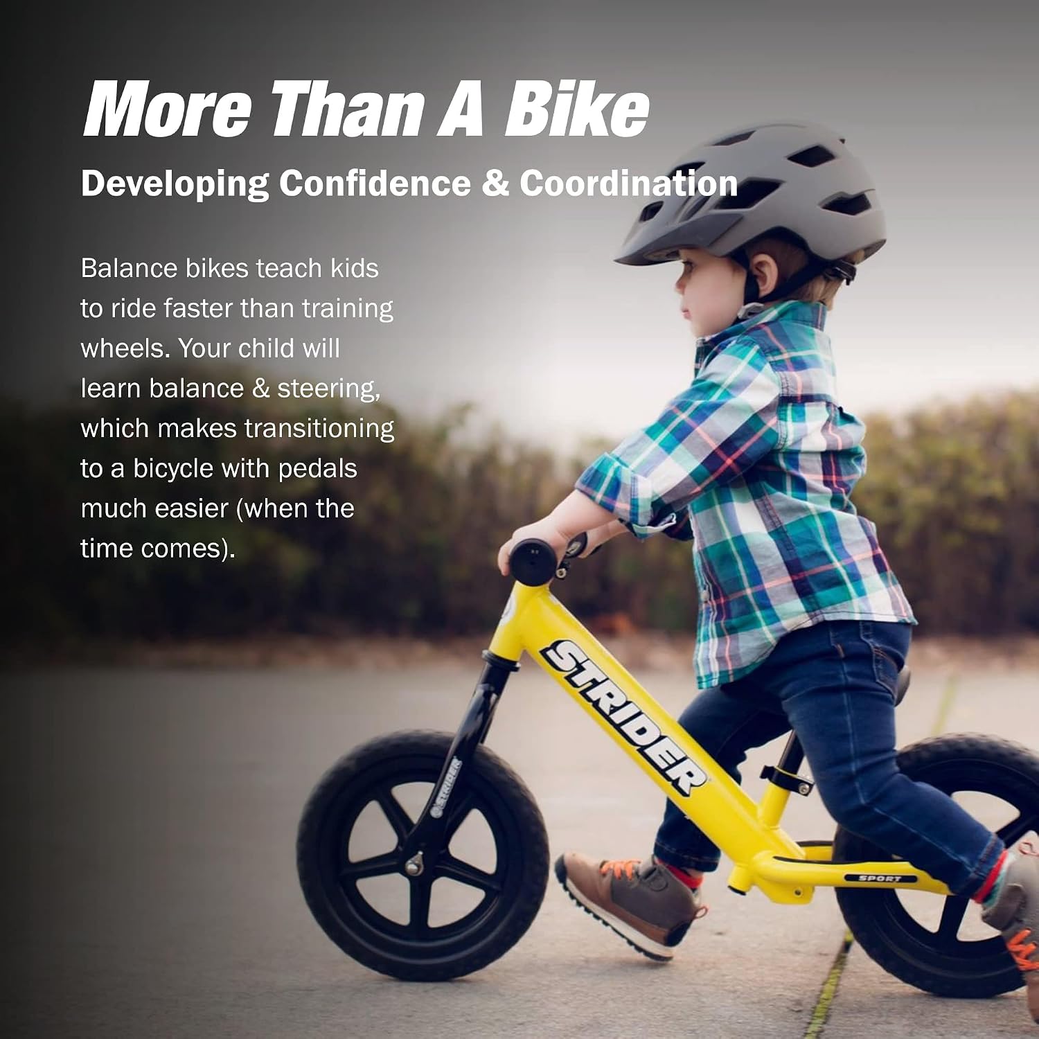 Strider 12 Sport Bike, Pink - No Pedal Balance Bicycle for Kids 1 to 4 Years - Includes Safety Pad, Padded Seat, Mini Grips, Flat-Free Tires -Easy Assembly, Tool-Free Adjustments | No-Pedal Balance Bike for Toddlers, Safety Pad, Adjustable Seat and Handl…
