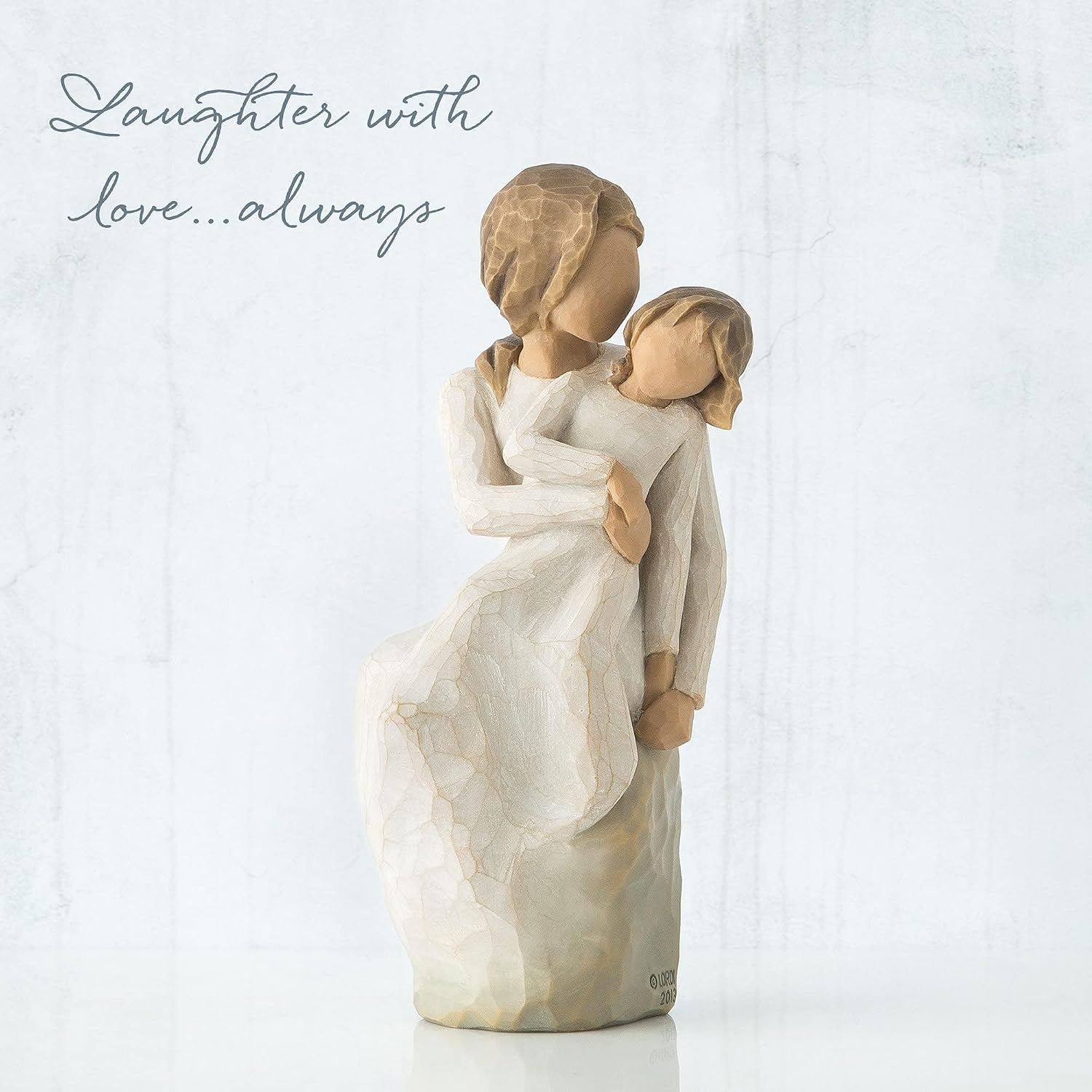 Willow Tree Nurture, Sculpted Hand-Painted Figure | Hand-Painted Resin Figurine, Sculpted by Artist Susan Lordi, Celebrates Loving Family Relationships, Family Grouping