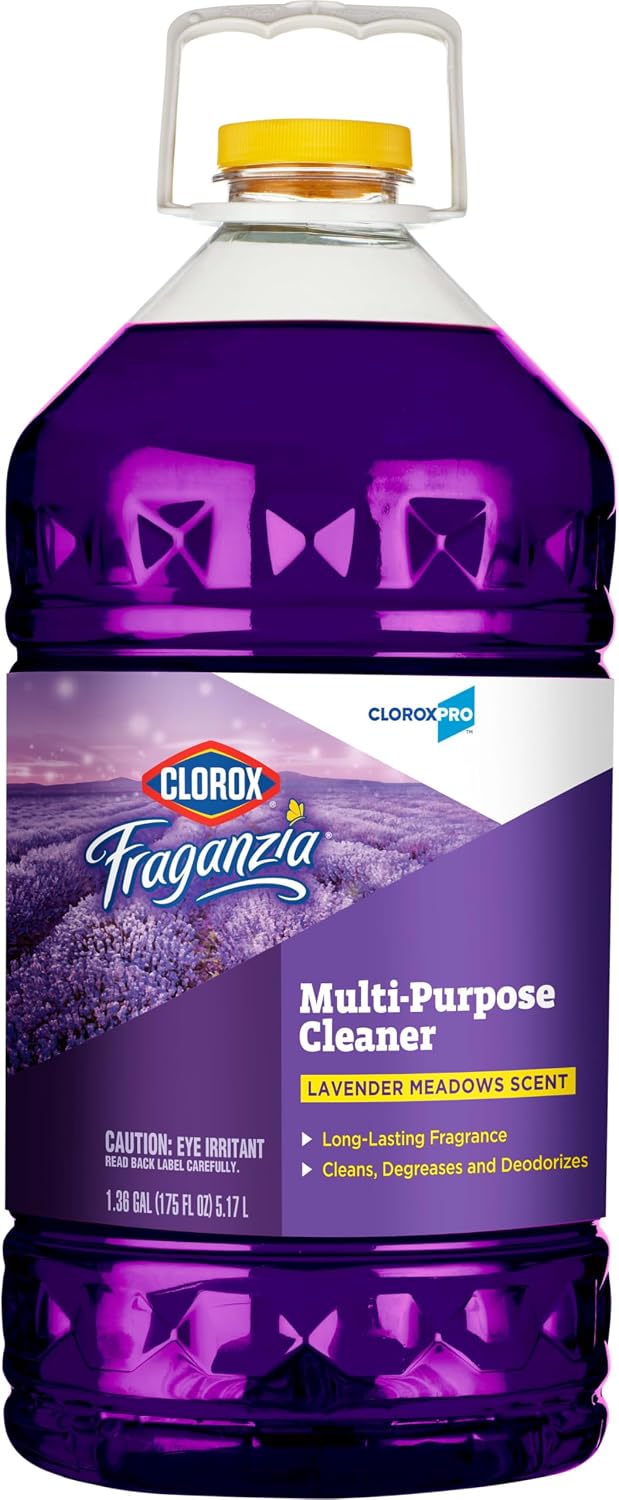 Fraganzia Multi-Purpose Cleaner, CloroxPro, Spring Scent, 175 Fluid Ounces (Package May Vary)