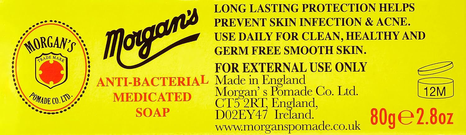 Morgan's Antibacterial Medicated Soap, 2.8oz