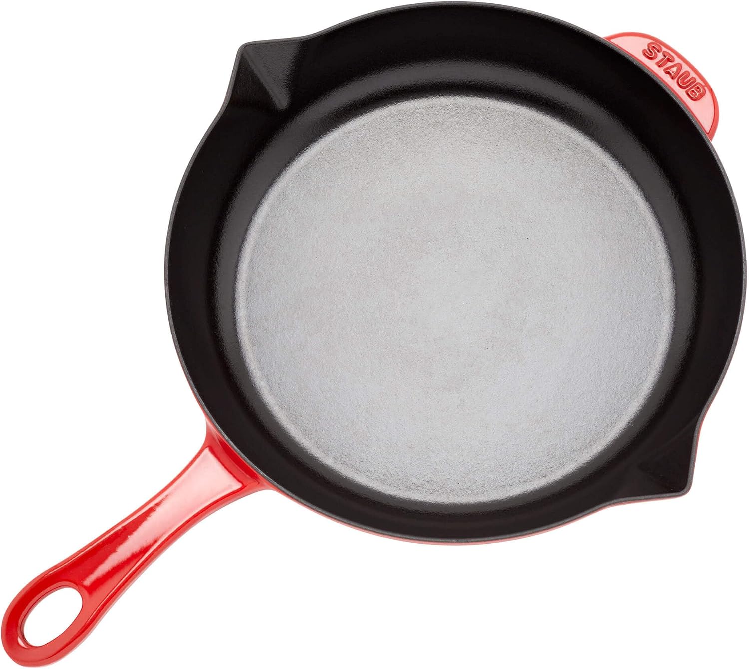 Staub Cast Iron 10-inch Fry Pan - Grenadine, Made in France