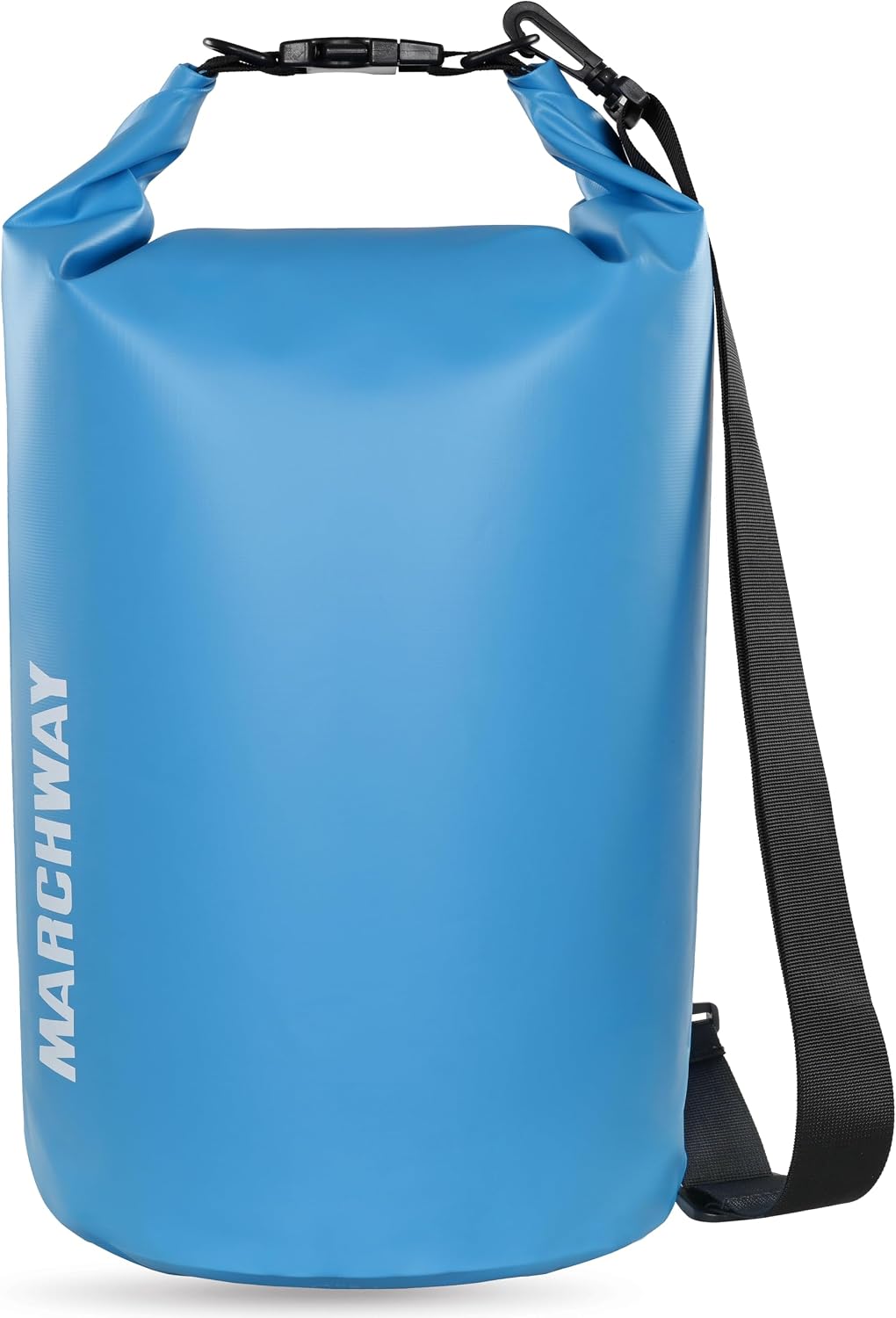 MARCHWAY Floating Waterproof Dry Bag Backpack 5L/10L/20L/30L/40L, Roll Top Sack Keeps Gear Dry for Kayaking, Rafting, Boating, Swimming, Camping, Hiking, Beach, Fishing