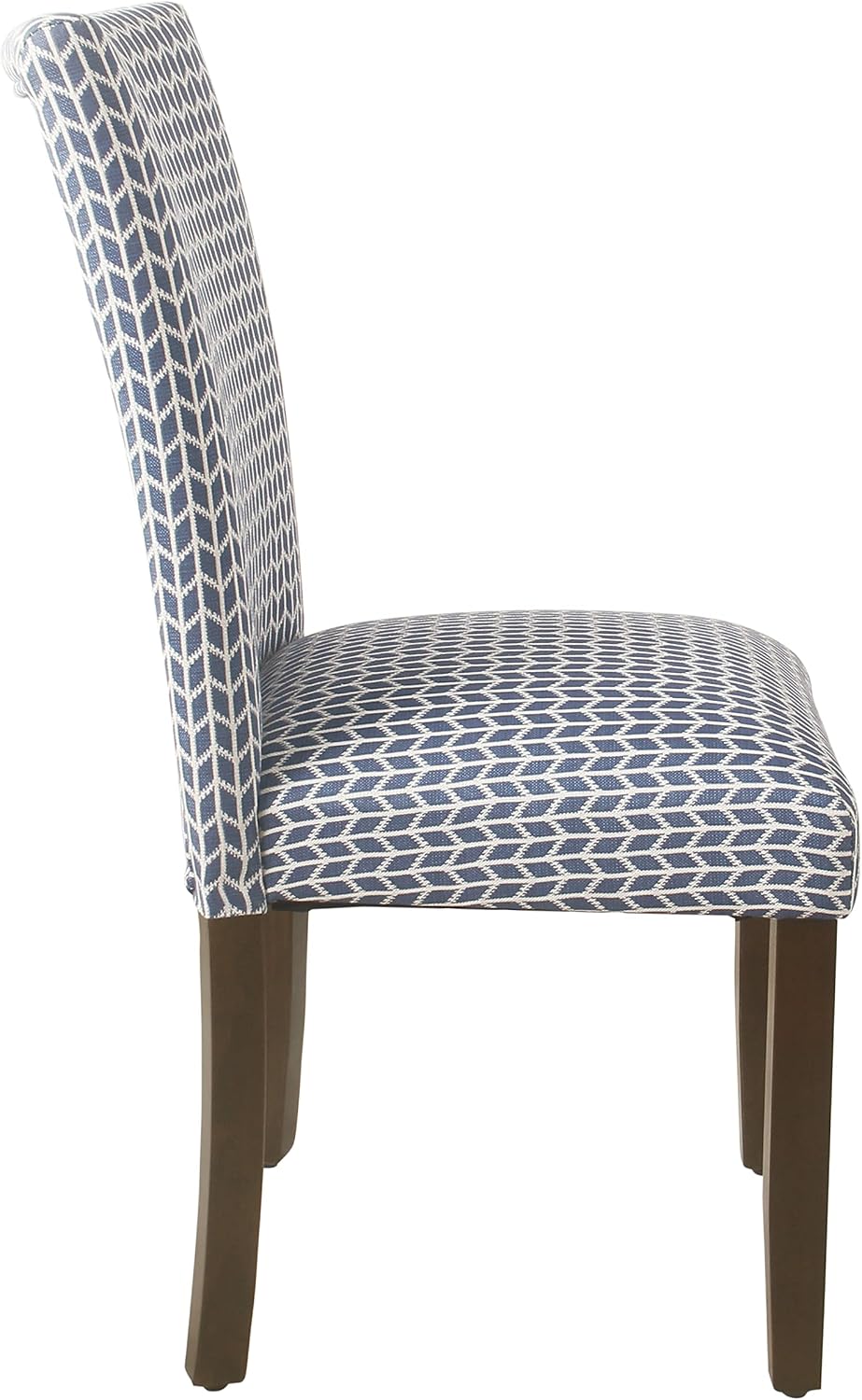 Homepop Home Decor | Classic Upholstered Parsons Dining Chairs | Set of 2 Accent Dining Chairs with Nailhead Trim, Natural Linen