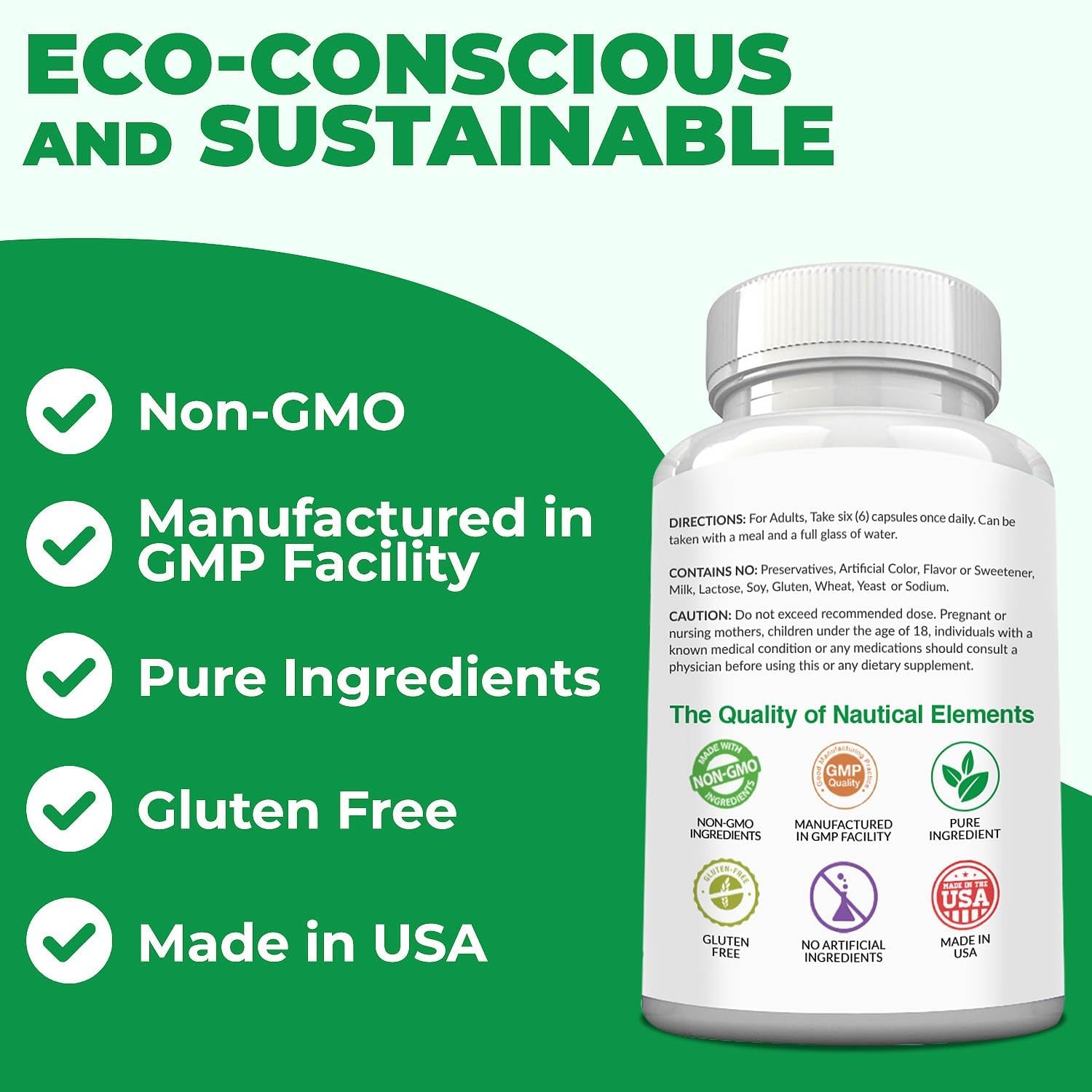 Premium USDA Organic Spirulina Powder - Organic Spirulina of Blue Green Algae from California & Hawaii – 100% Vegetarian & Vegan, Non-GMO, Non-Irradiated – The Best Green Superfood for Smoothies!