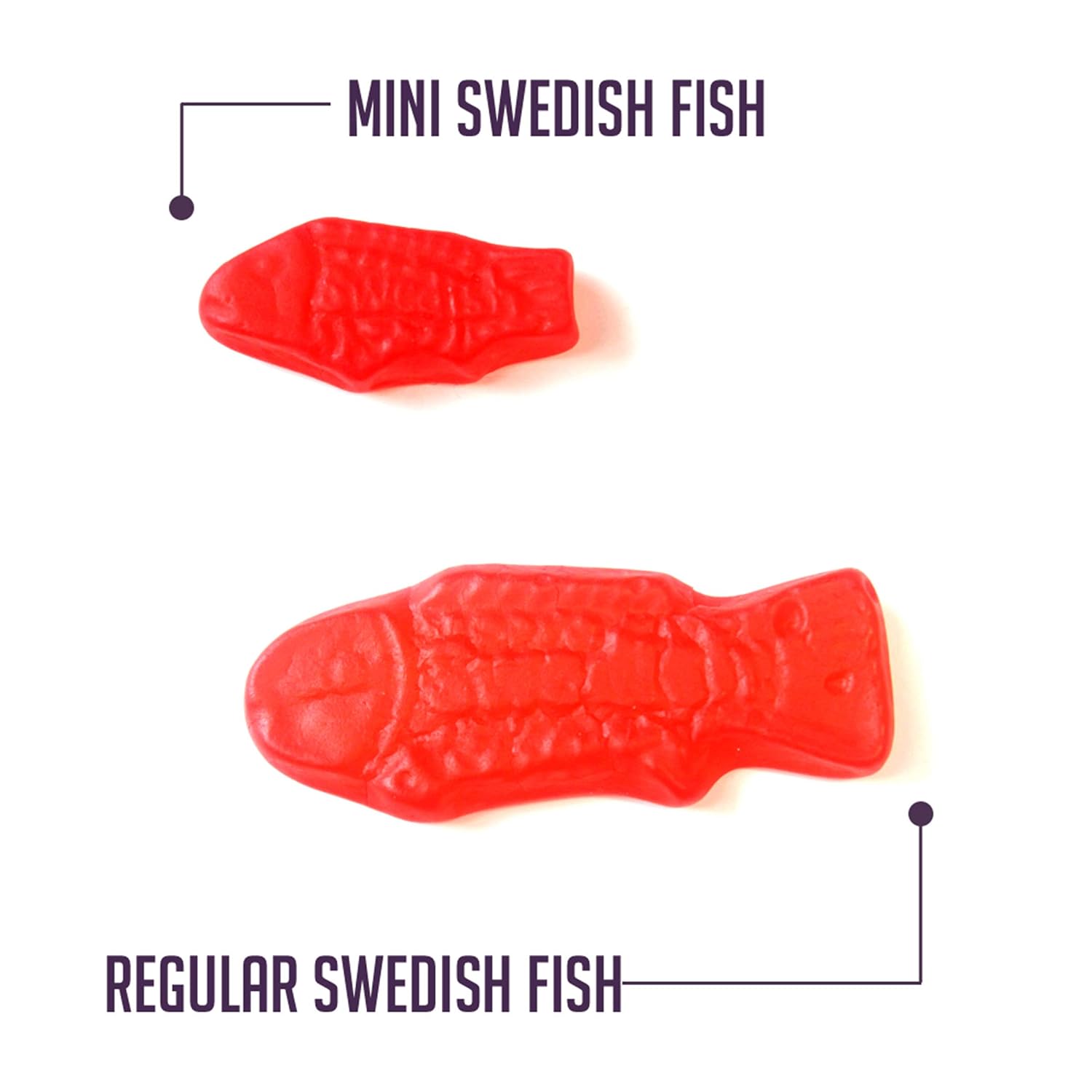 SWEDISH FISH Soft & Chewy Gummy Candy, Bulk Candy, 12-3.1 oz Boxes