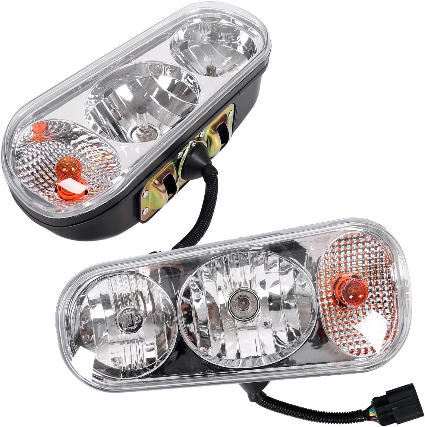 Universal Halogen Snow Plow Lights Kit for Boss Western Meyer