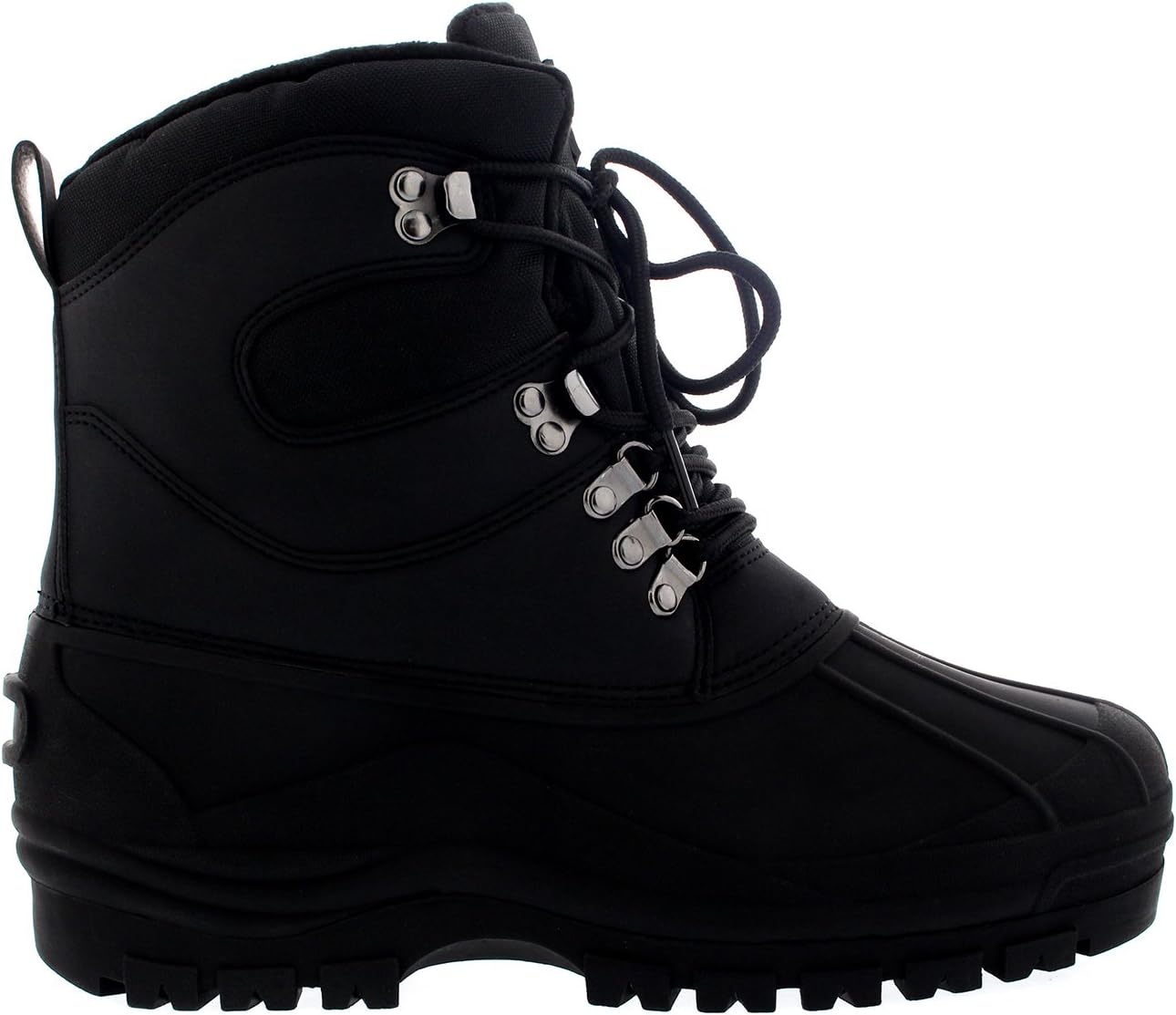 POLAR Mens Snow Waterproof Duck Hiking Bean Hiker Walking Short Ankle Boots