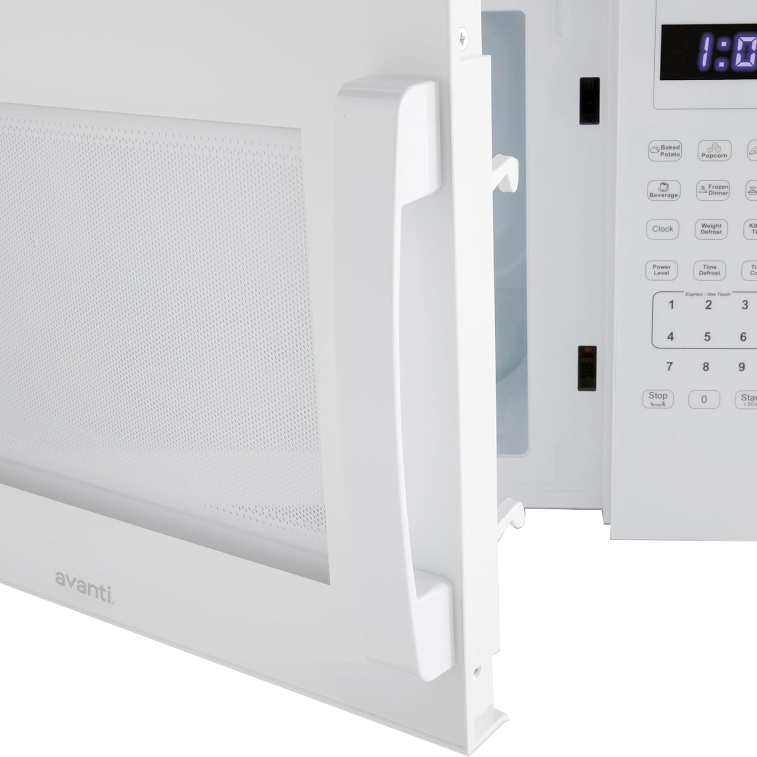 Avanti Microwave Oven 1000-Watts Countertop Compact with 9 Pre-Set Cooking Settings, Speed Defrost & By Weight