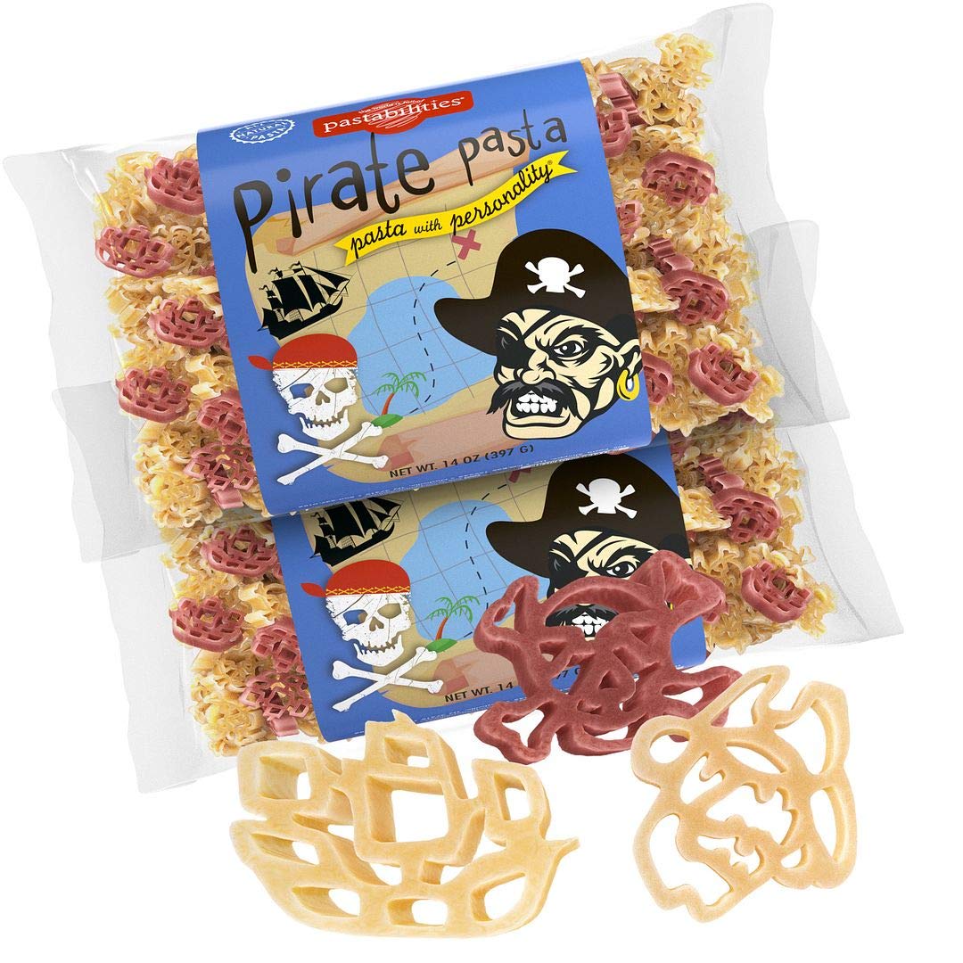 Pastabilities Fun Shaped Pasta for Kids - Black Cat Shaped - Cats and Paws Animal Theme, Non-GMO Natural Wheat Pasta, All-Natural, Kosher Certified, Made in the USA, (4 Pack, 14 Oz)