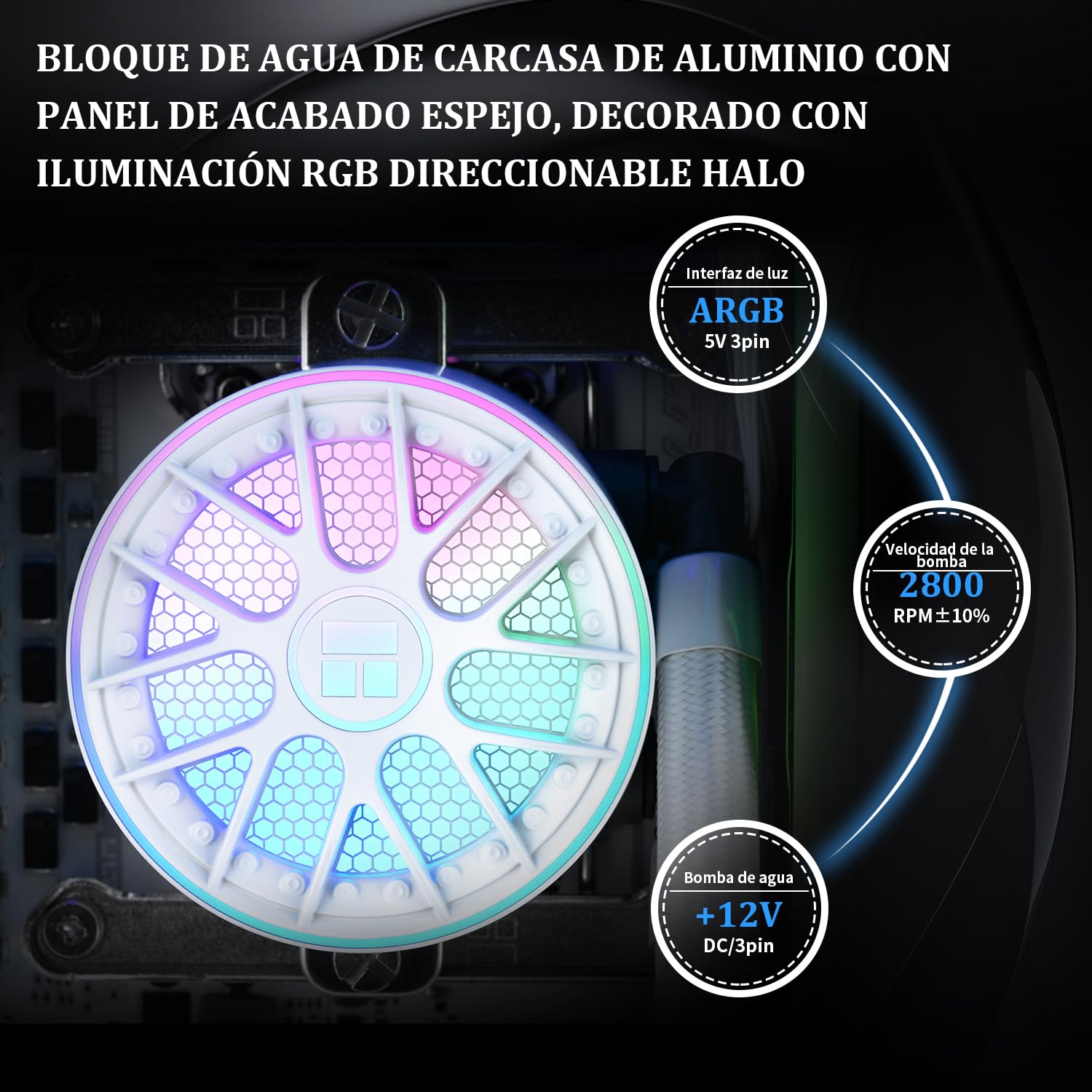 Thermalright Aqua Elite 360 ARGB Liquid CPU Cooler, 360 AIO Cooling Row Size, 3 x 120mm PWM Fans, Computer CPU Cooler,for AMD:AM4/AM5, Intel LGA1851/1150/1151/1200/1700