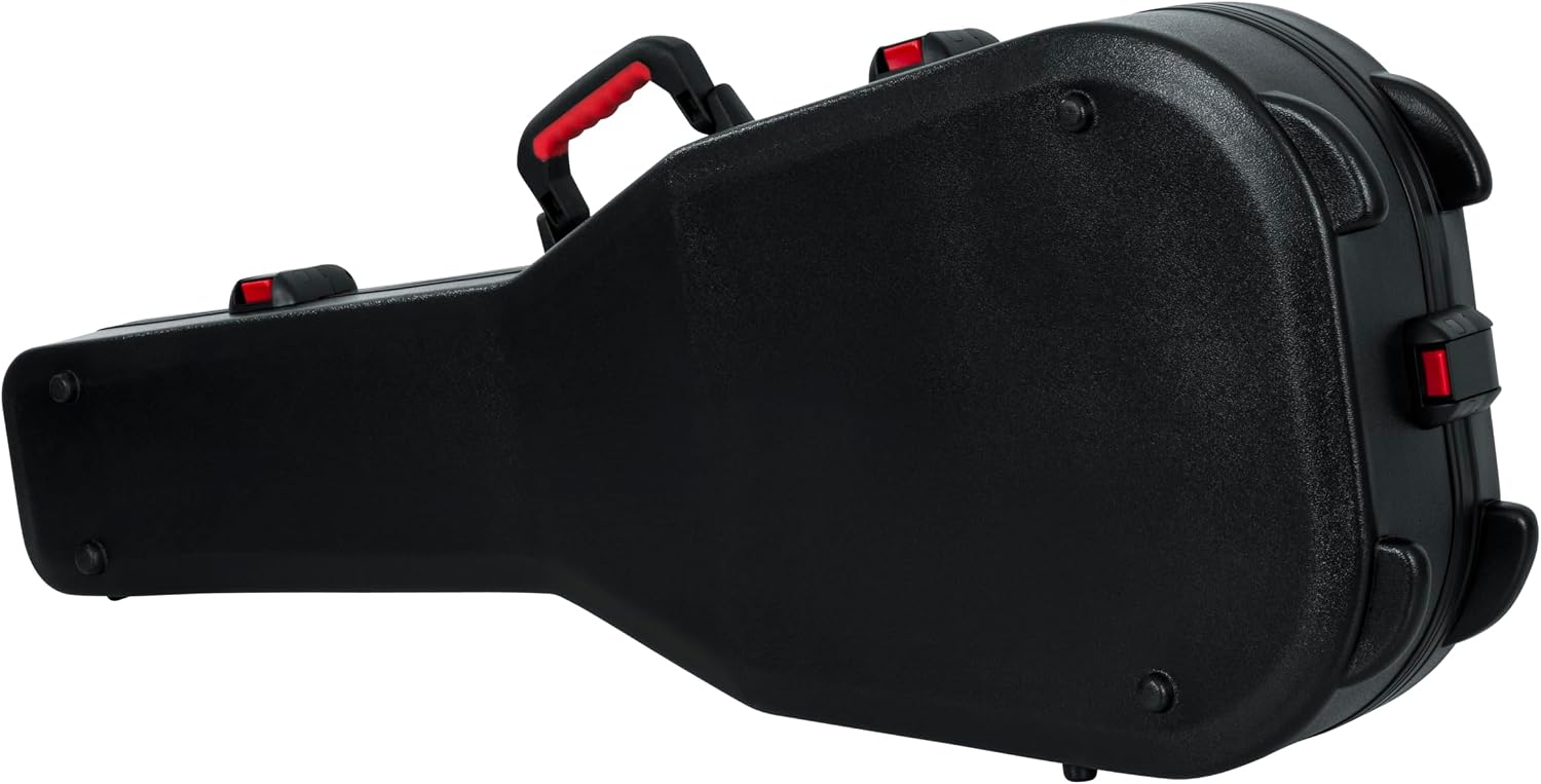 Gator Cases Molded Flight Case For SG Style Double Cut Away Guitars With TSA Approved Locking Latch, (GTSA-GTRSG)