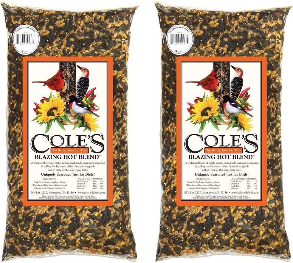 Cole's BH10 Blazing Hot Blend Bird Seed, 10-Pound