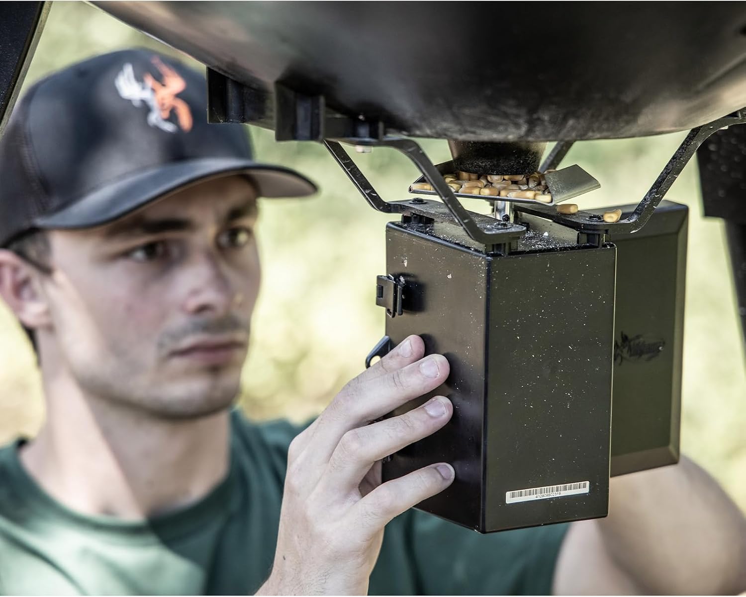 WILDGAME INNOVATIONS 6V Spinner Plate for Game Feeder | Easy-to-Install Durable Long-Lasting Galvanized Steel Replacement Spinner for Deer Feed