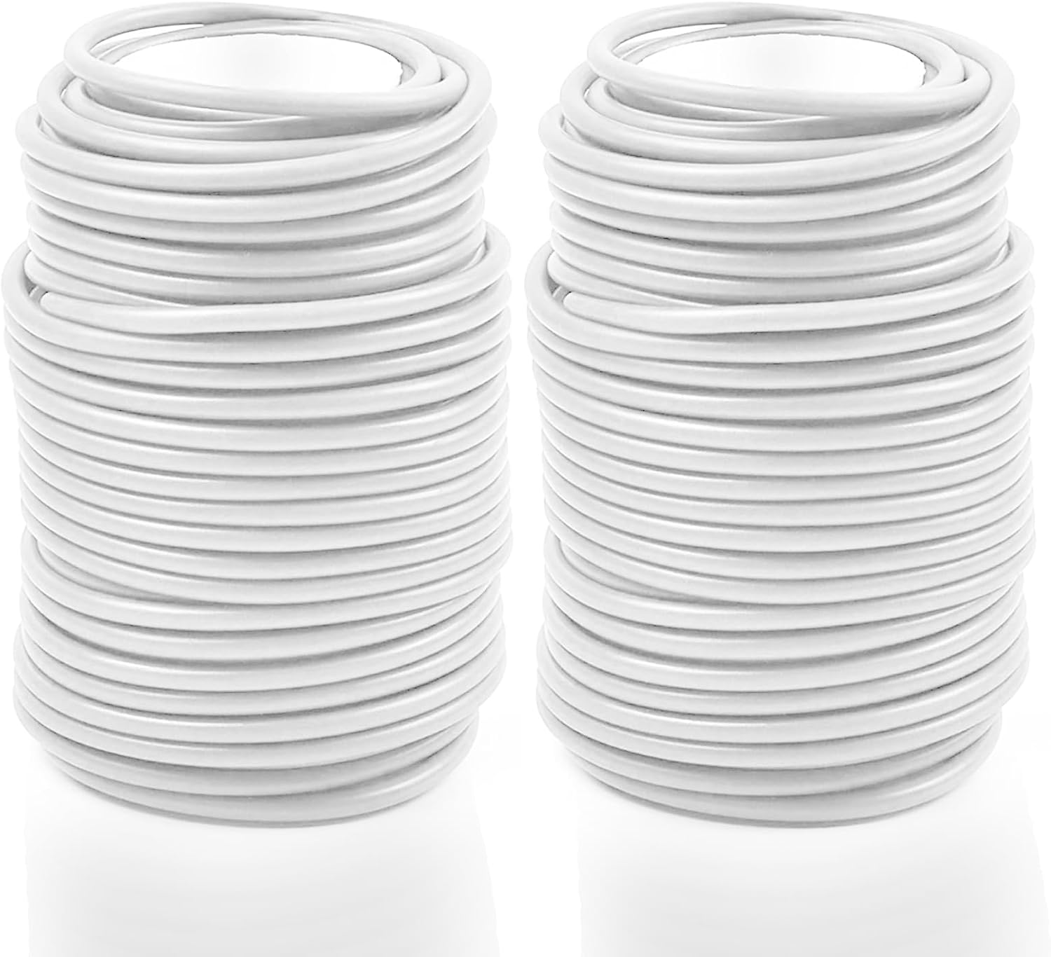 Decoroca Soft Plant Ties for Support - 65.6' Reusable Waterproof Plant Wire, 3.5mm Garden Twist