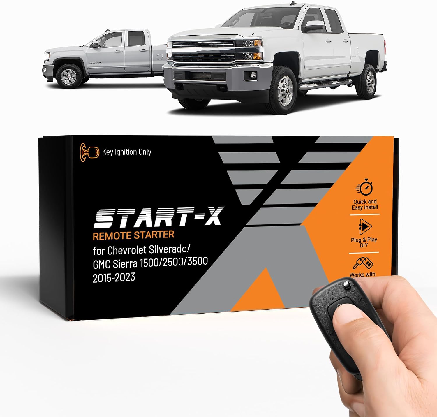 Start-X Remote Starter Kit for Select Chevy Silverado & GMC Sierra 1500, 2500
