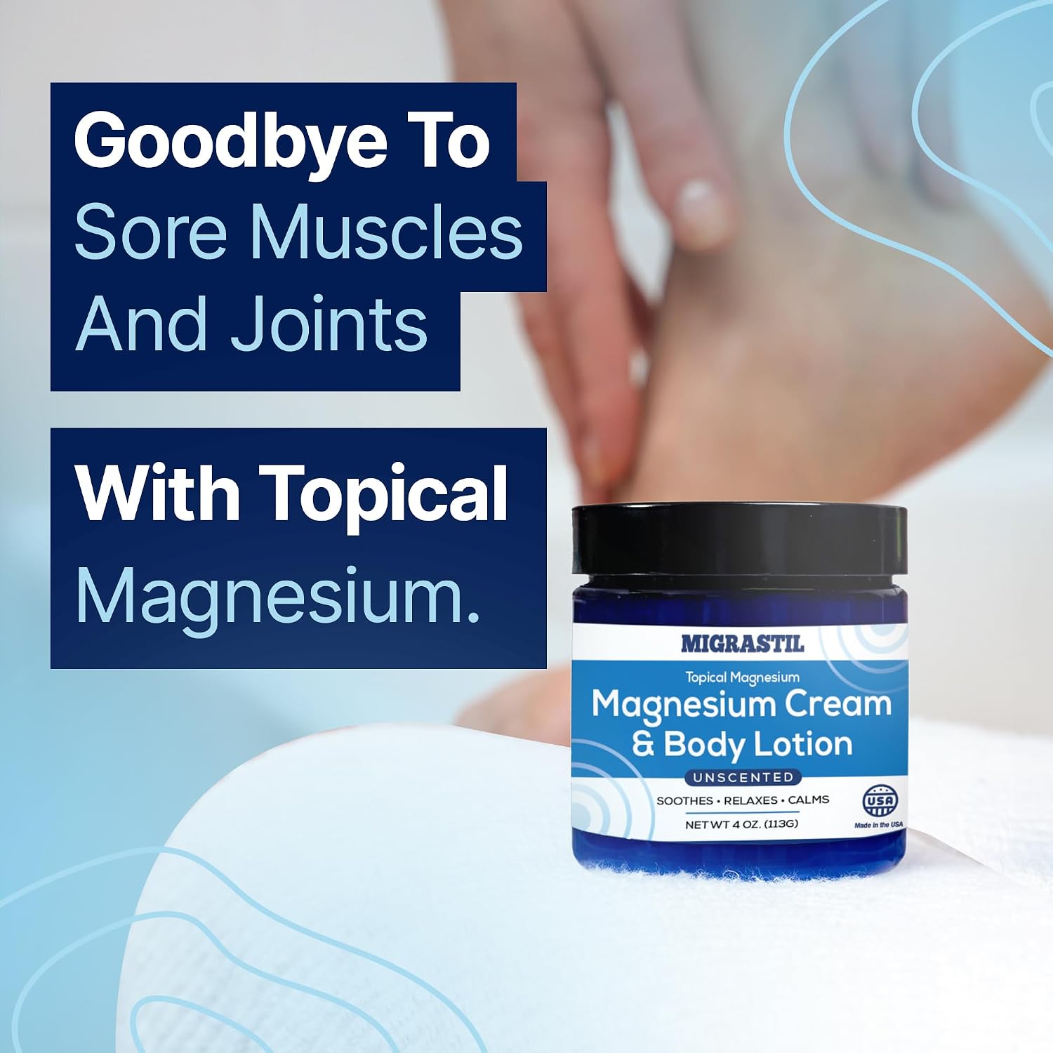 Topical Magnesium Cream & Lavender Magnesium Cream Bundle