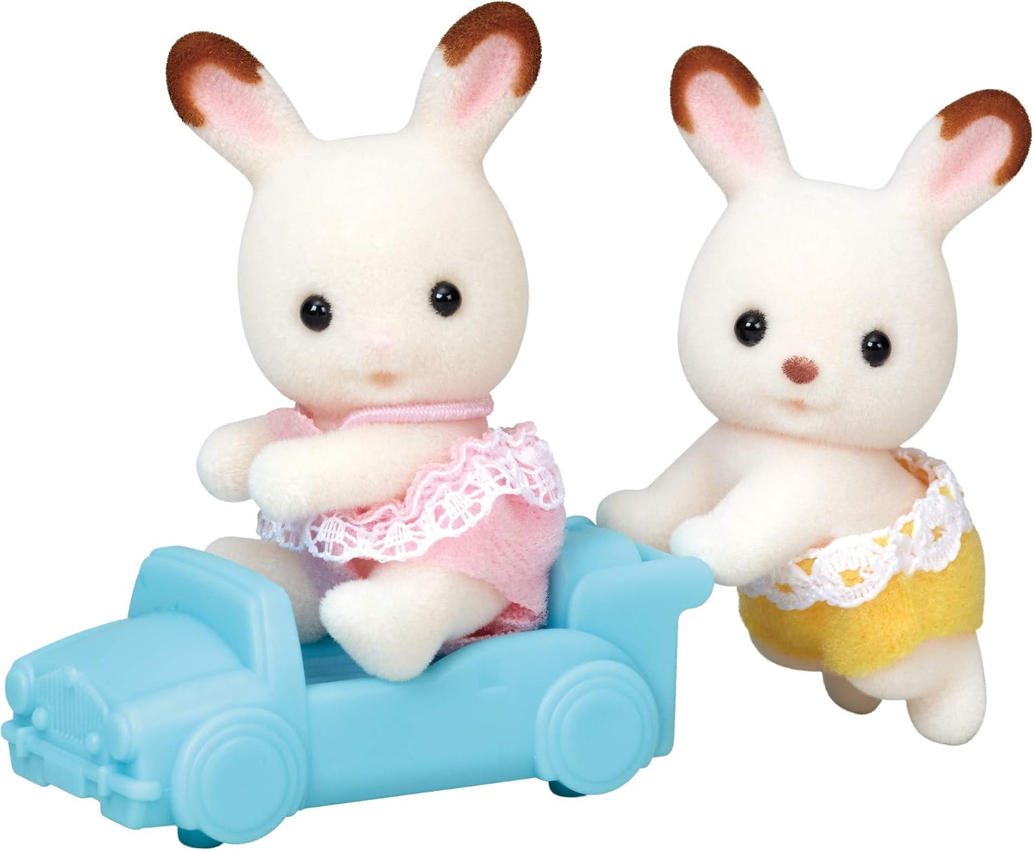 Calico Critters Hopscotch Rabbit Twins - Adorable Bunnies for Endless Imaginative Play. Bring Home the Double the Fun with These Charming Twins!