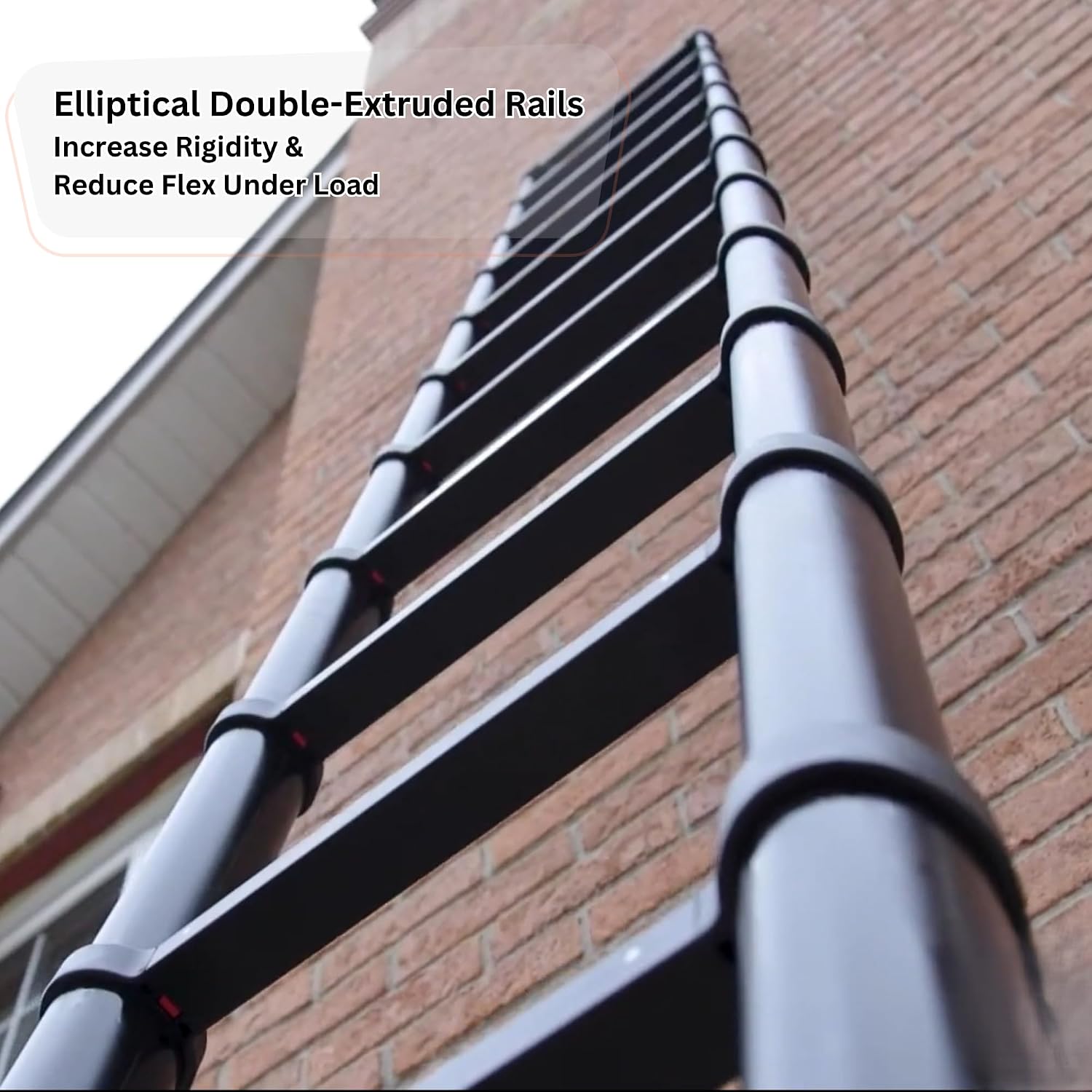 Telesteps 1600ET Tactical Telescoping Extension Ladder – 12.5 ft Height