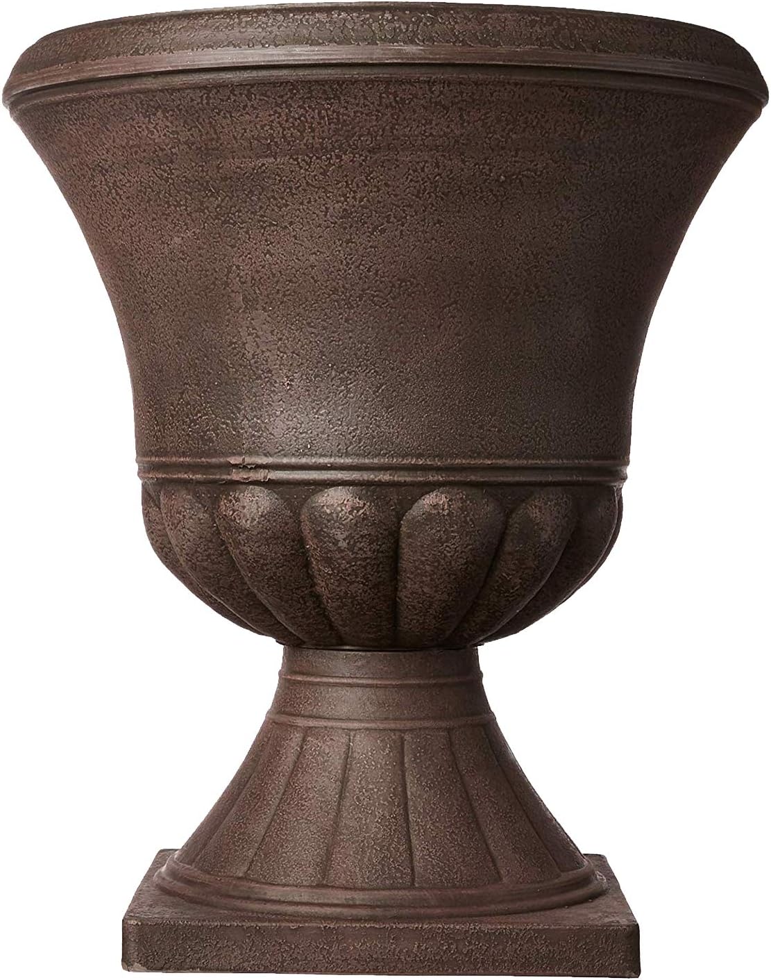 PSW HU40BK Bristol Urn Planter, 16 by 18-Inch, Black