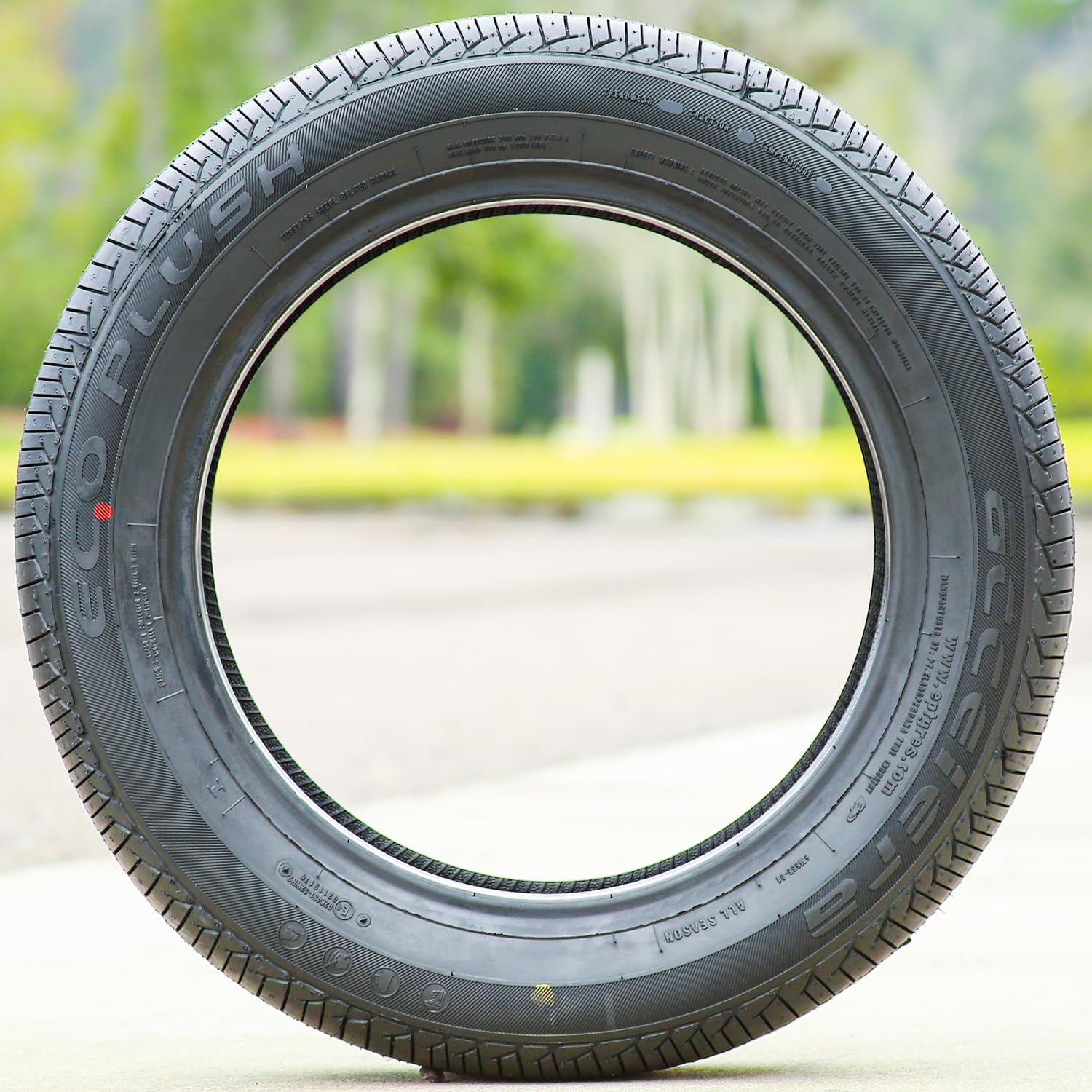 Accelera Eco Plush 175/70R13 82H SL All Season Touring Tire | Passenger Touring All Season Traction 82H Rated Standard Load Radial Construction Black Sidewall Tire