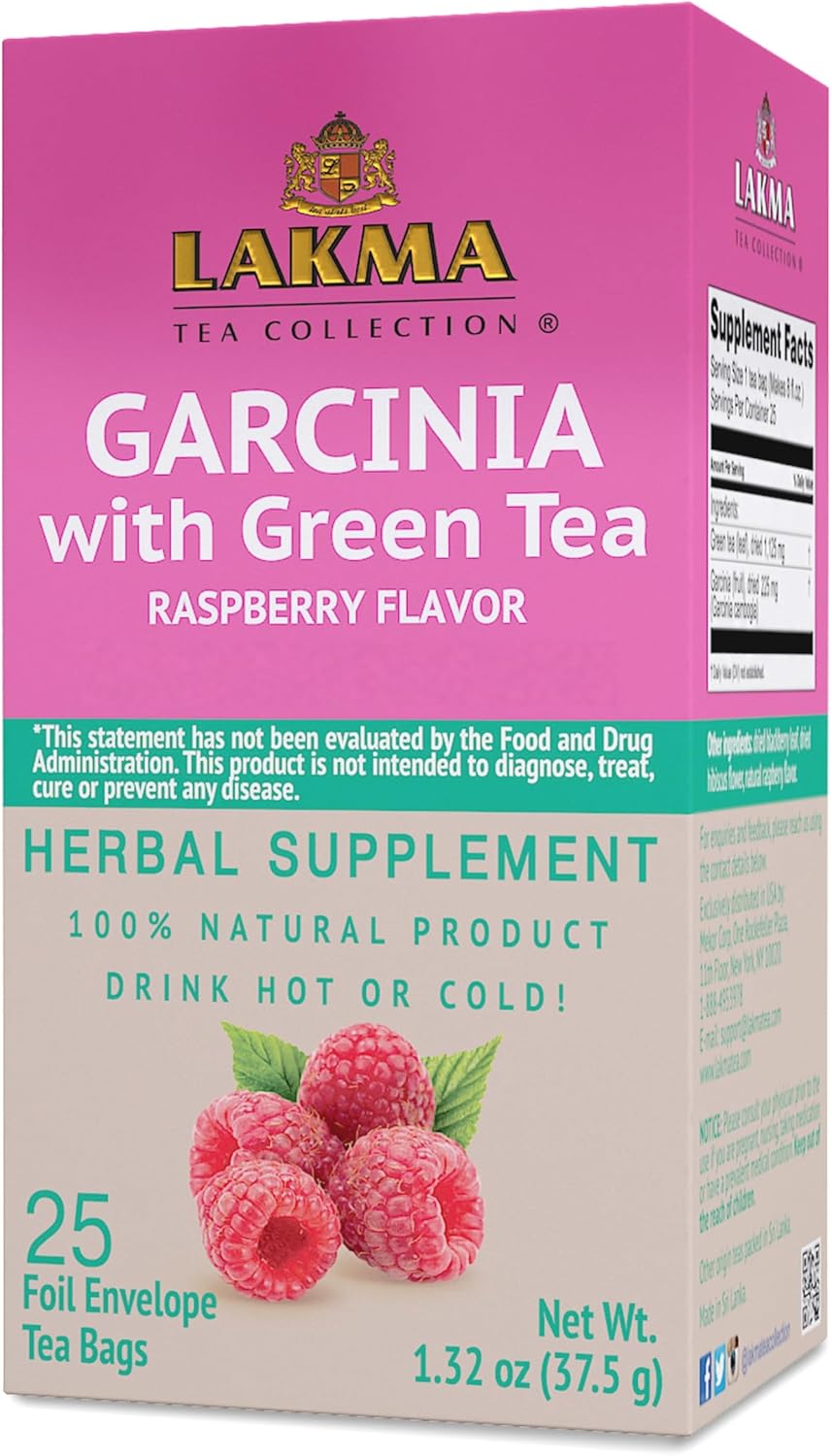 HYLEYS Lakma 14 Day Weight Loss Kit Green Tea - 42 Tea Bags
